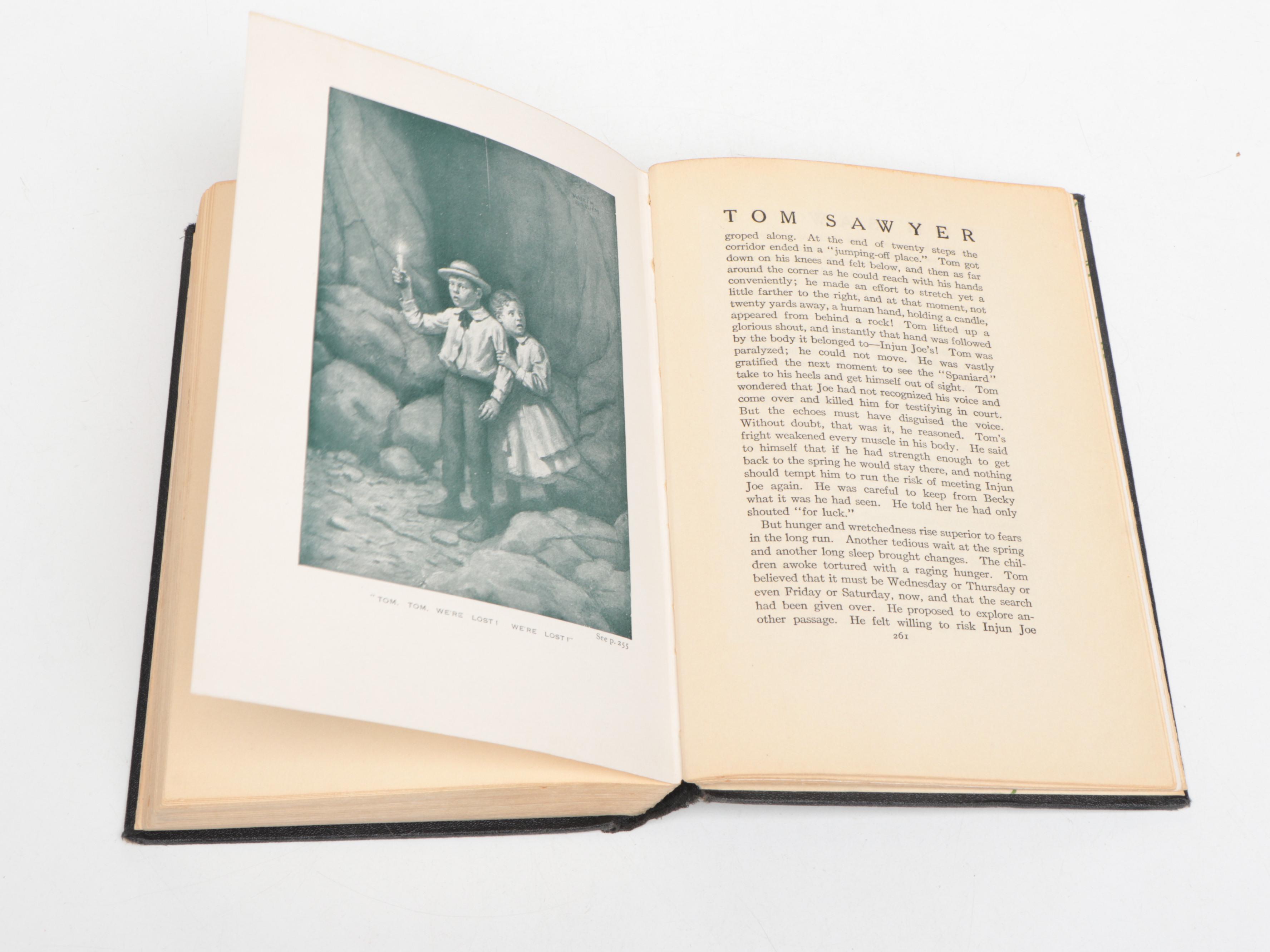 Worth Brehm Illustrated "The Adventures of Tom Sawyer" by Mark Twain, 1935