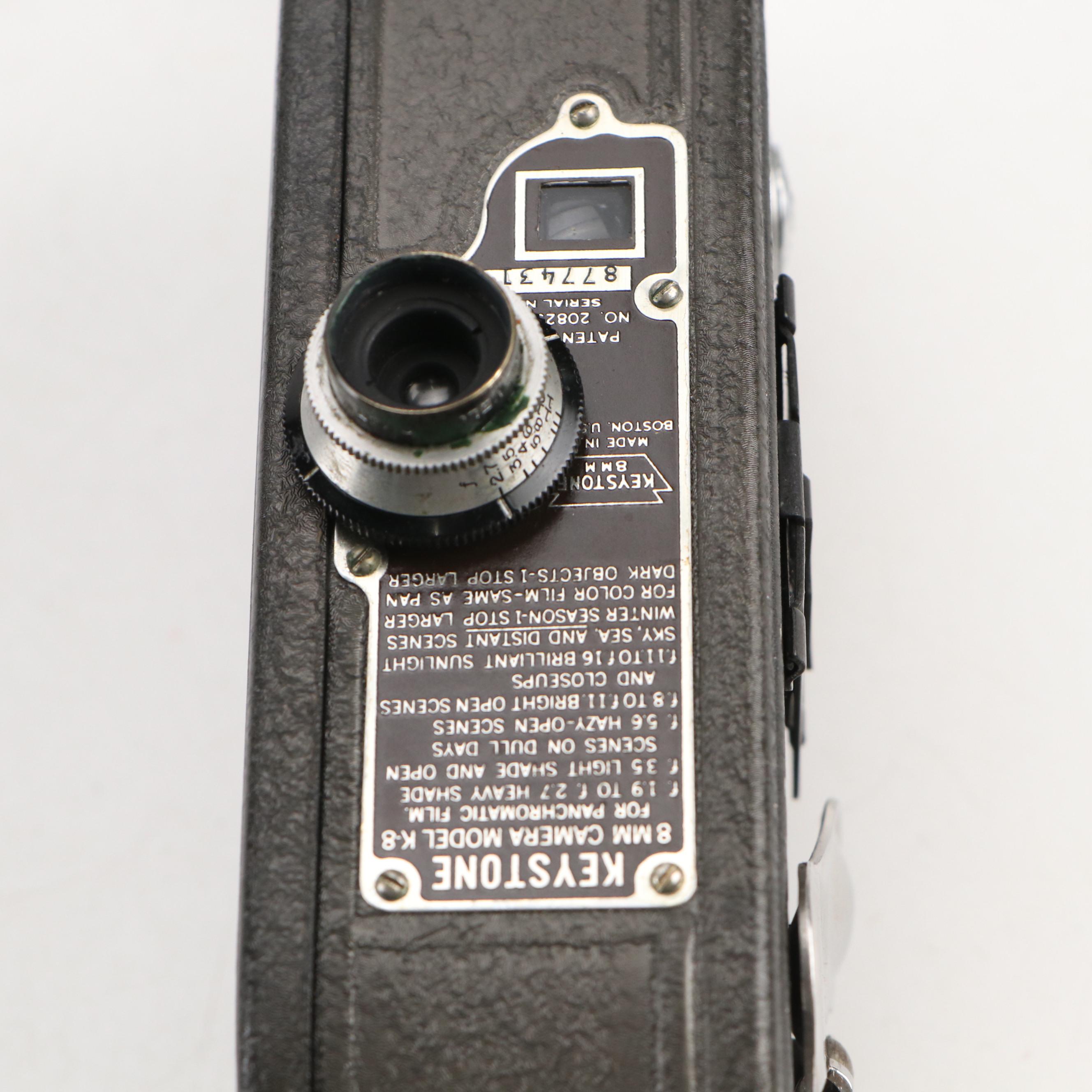 Argus Argoflex Seventy-five TLR, Keystone K-8 Video Camera and More, Mid-20th C.