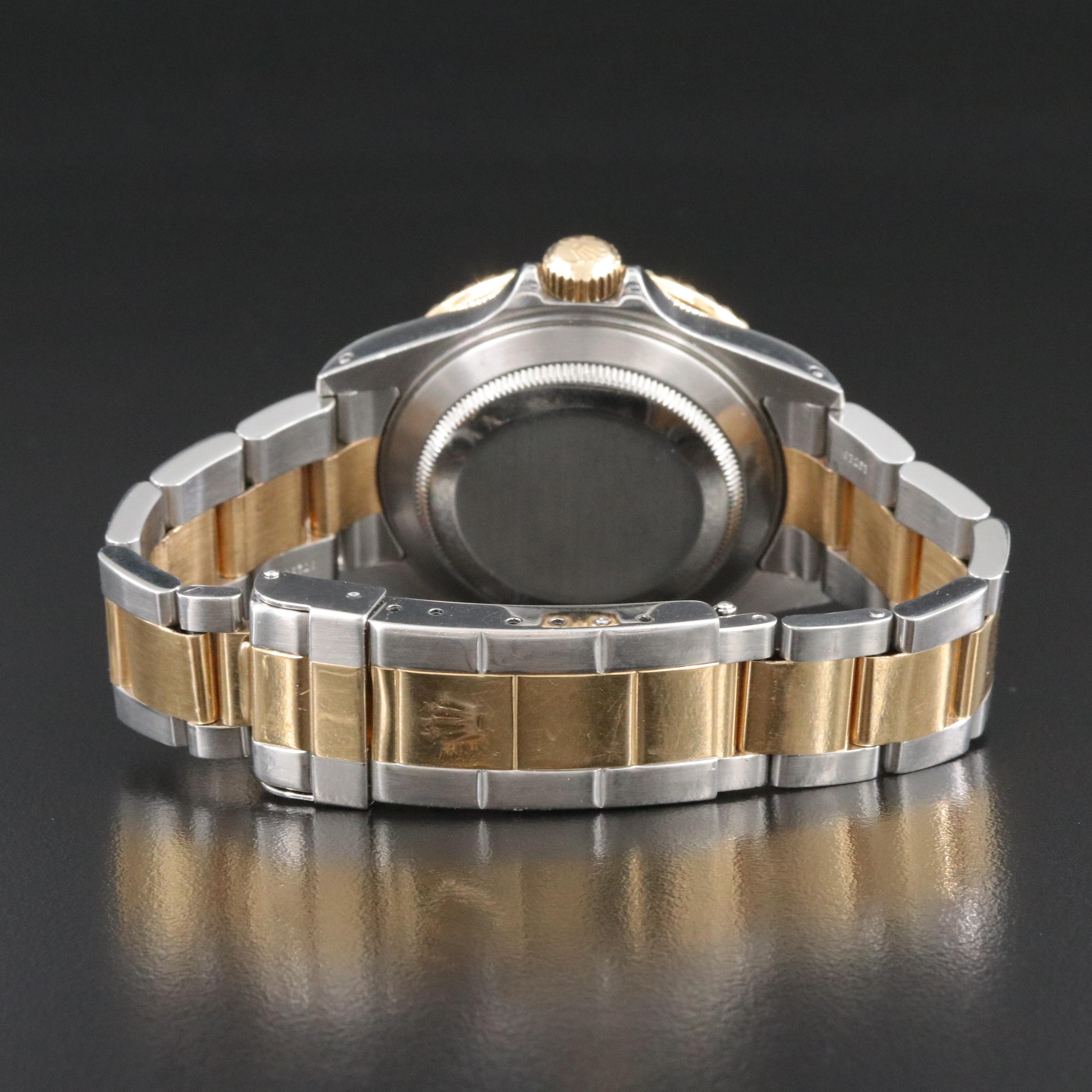 Rolex Submariner 16613 Blue 40mm Two-Tone 18K Steel Automatic Watch