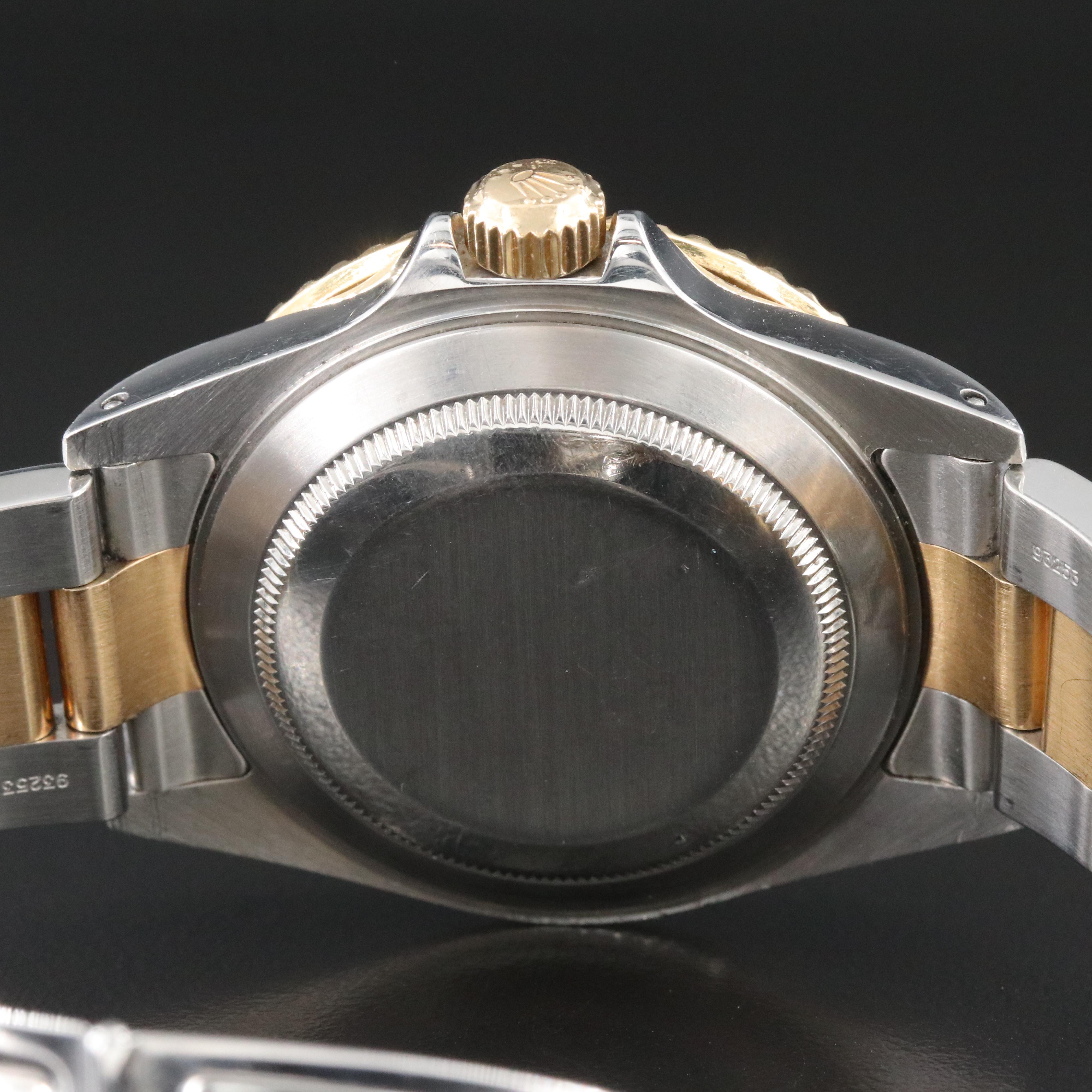 Rolex Submariner 16613 Blue 40mm Two-Tone 18K Steel Automatic Watch