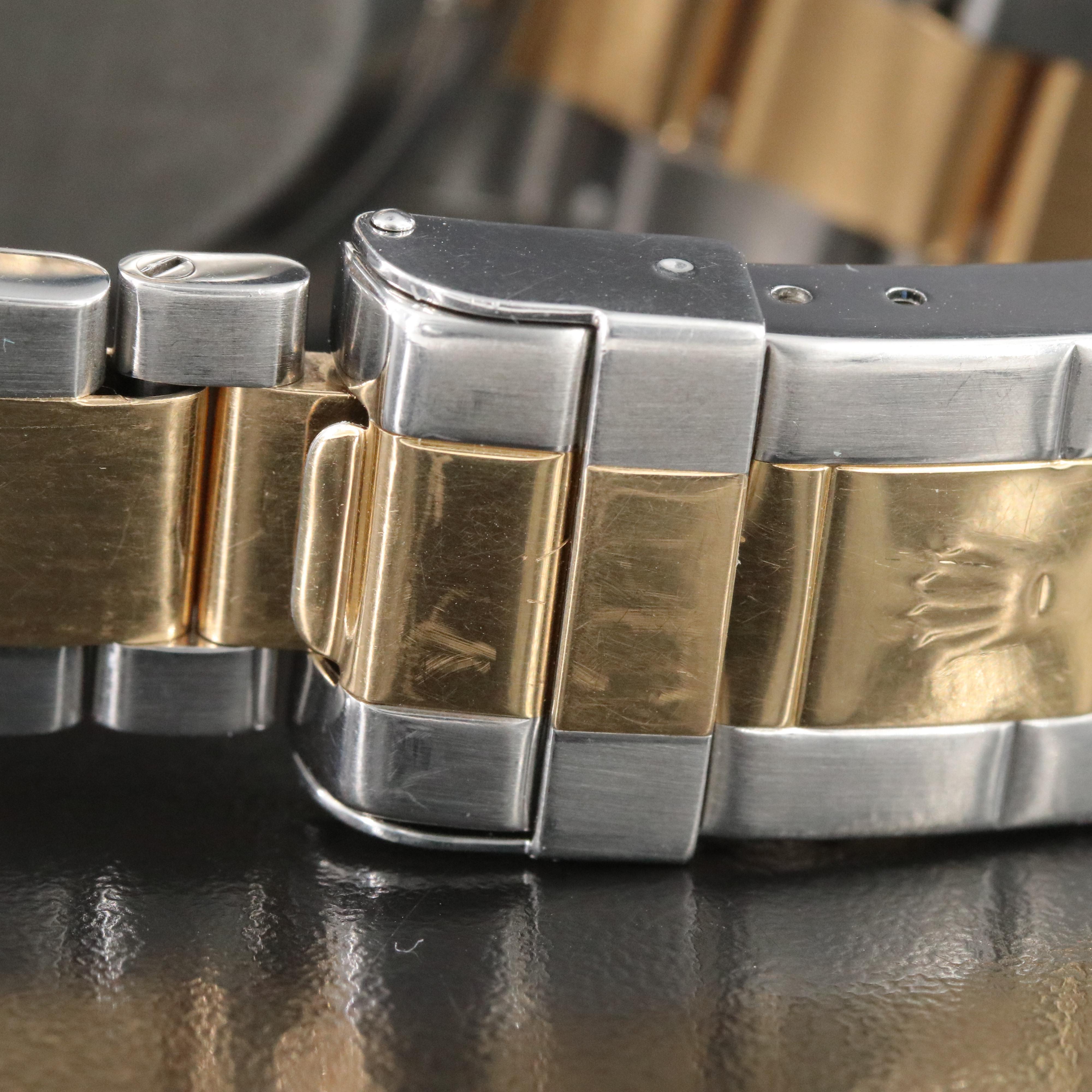 Rolex Submariner 16613 Blue 40mm Two-Tone 18K Steel Automatic Watch