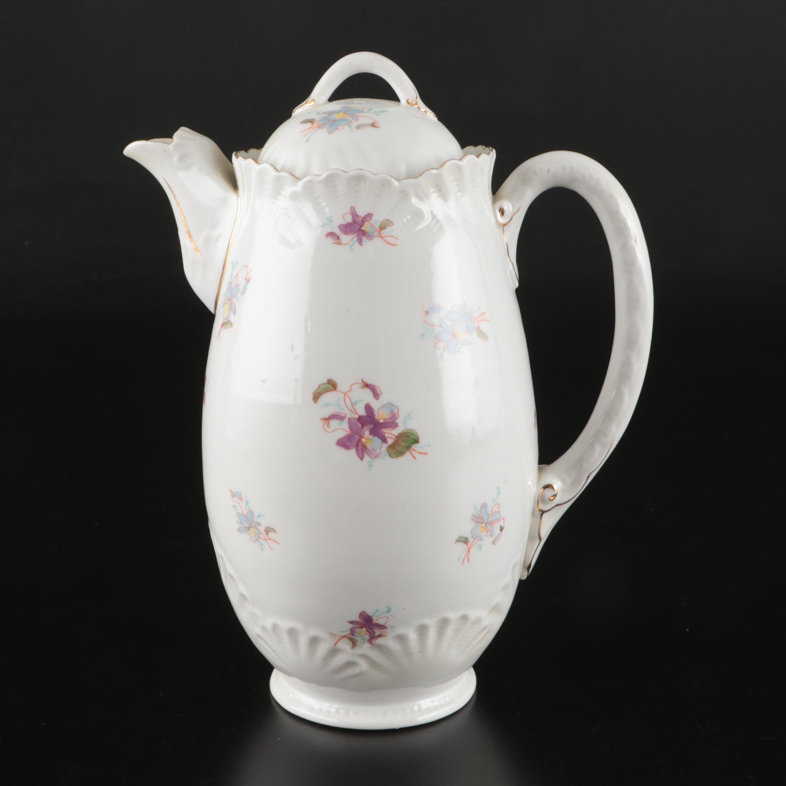 Schumann-Bavaria "Empress Dresden Flowers" Porcelain Teapot and More