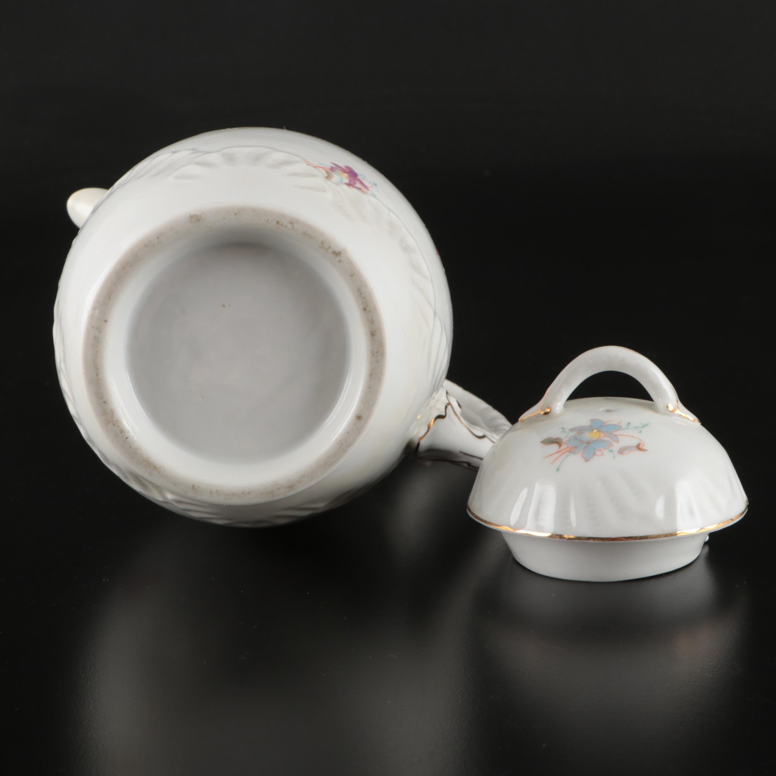 Schumann-Bavaria "Empress Dresden Flowers" Porcelain Teapot and More