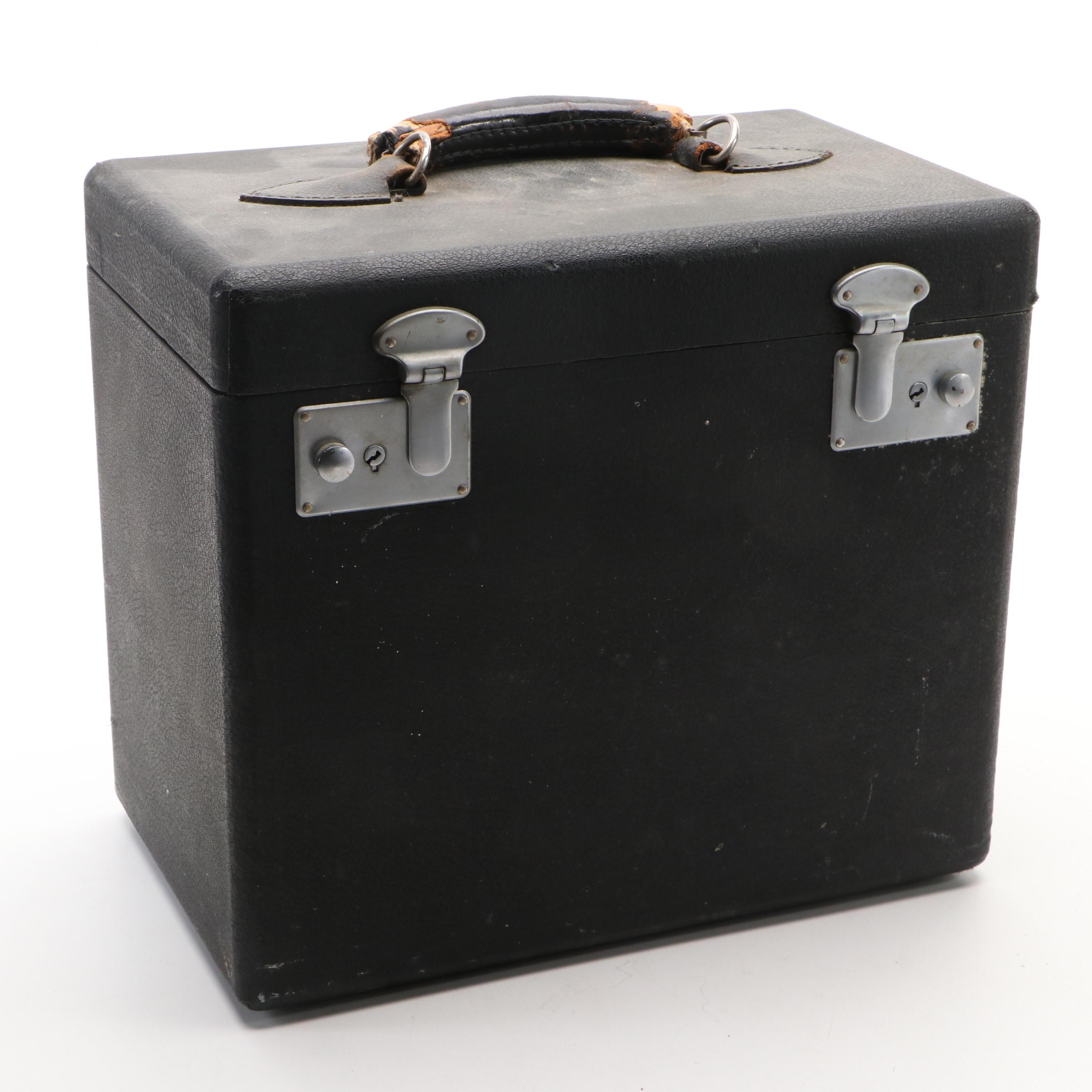 Singer Model 221 Featherweight Portable Sewing Machine with Case, 1936