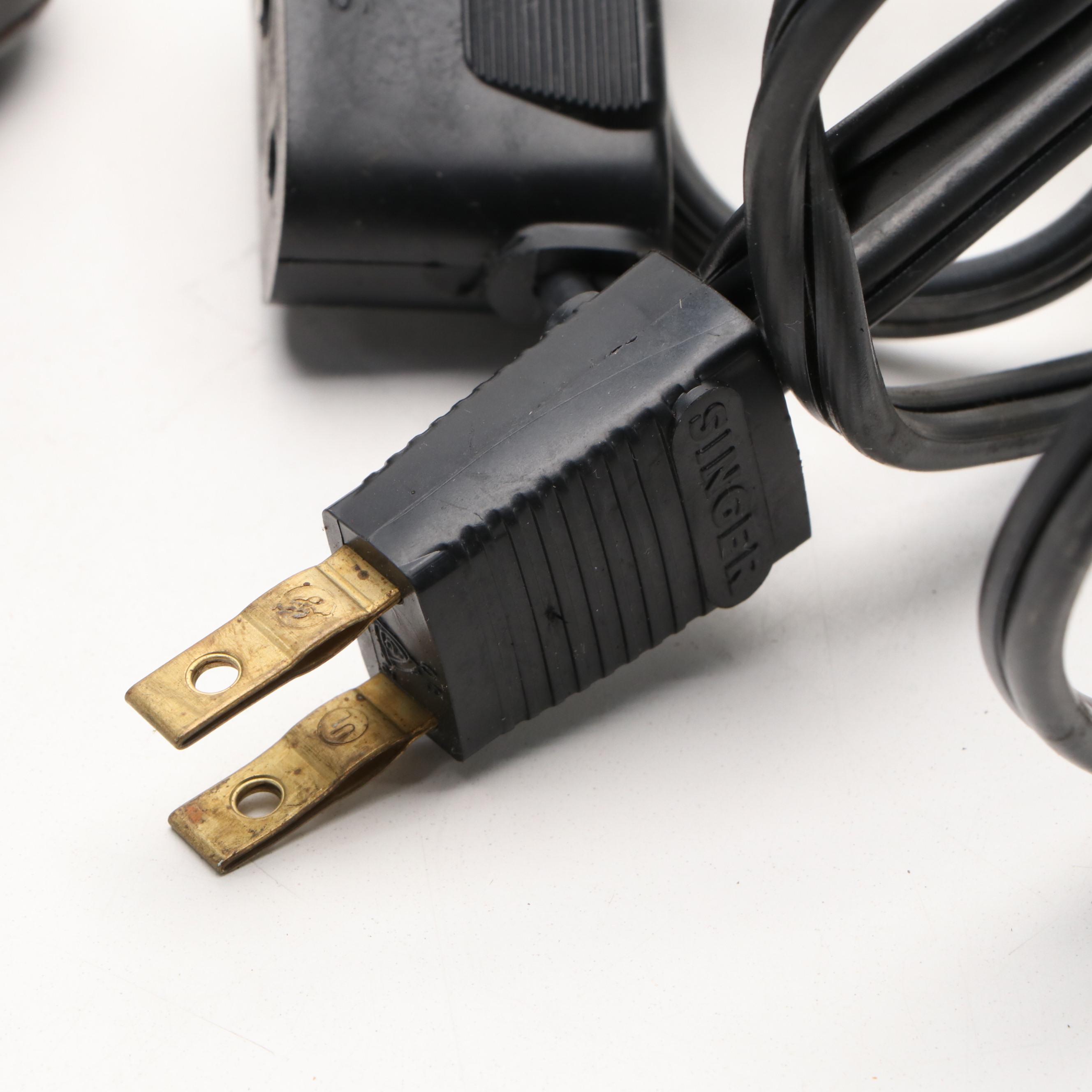 Singer Model 221 Featherweight Portable Sewing Machine with Case, 1936