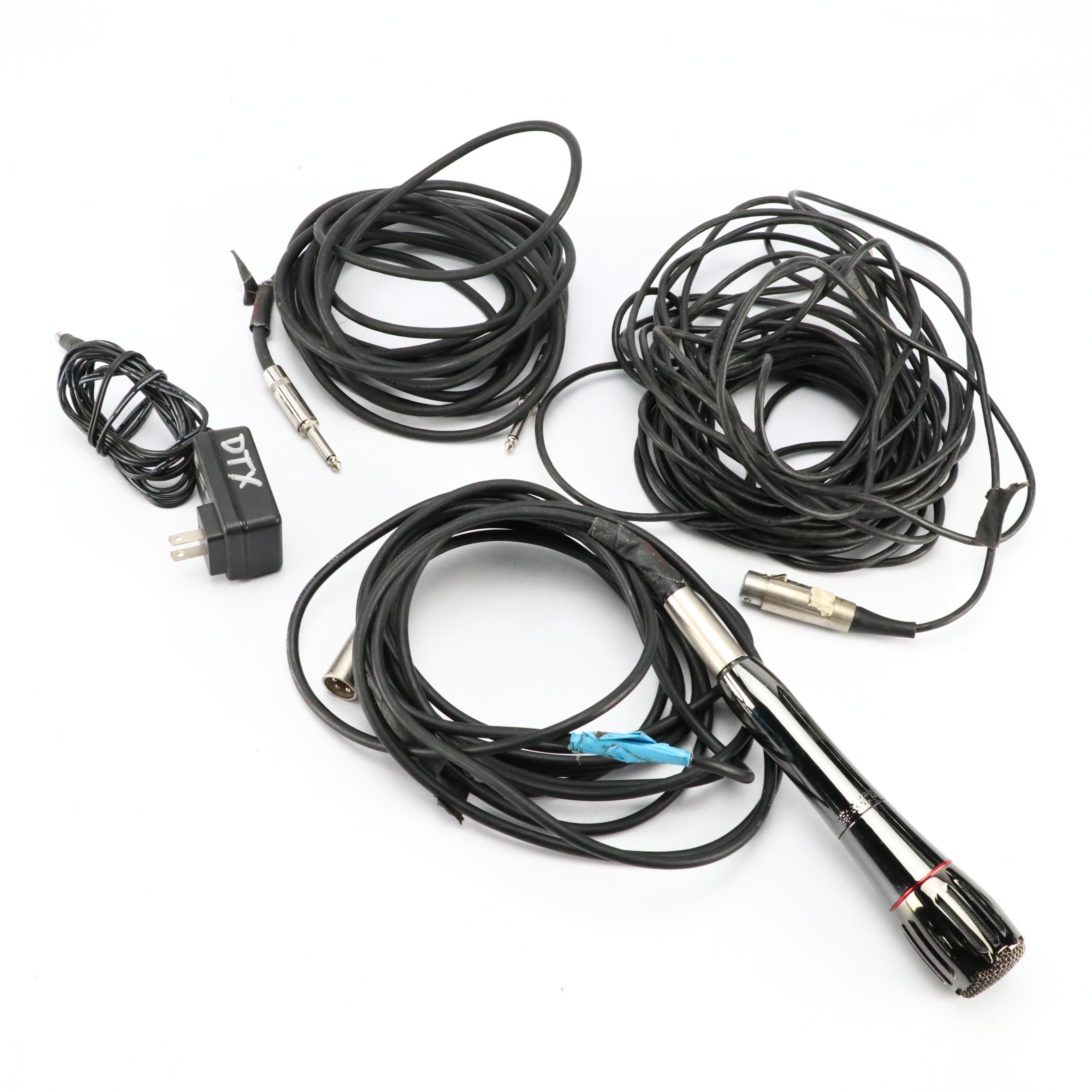 Gem Sound GM-15 Microphone with Power Cord and Accessories