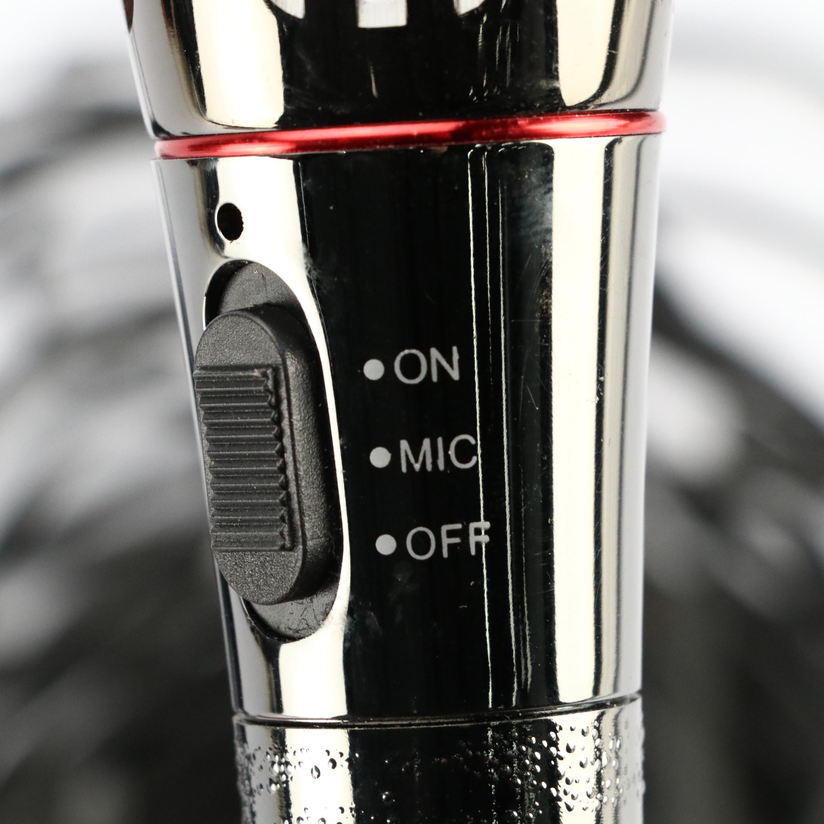 Gem Sound GM-15 Microphone with Power Cord and Accessories