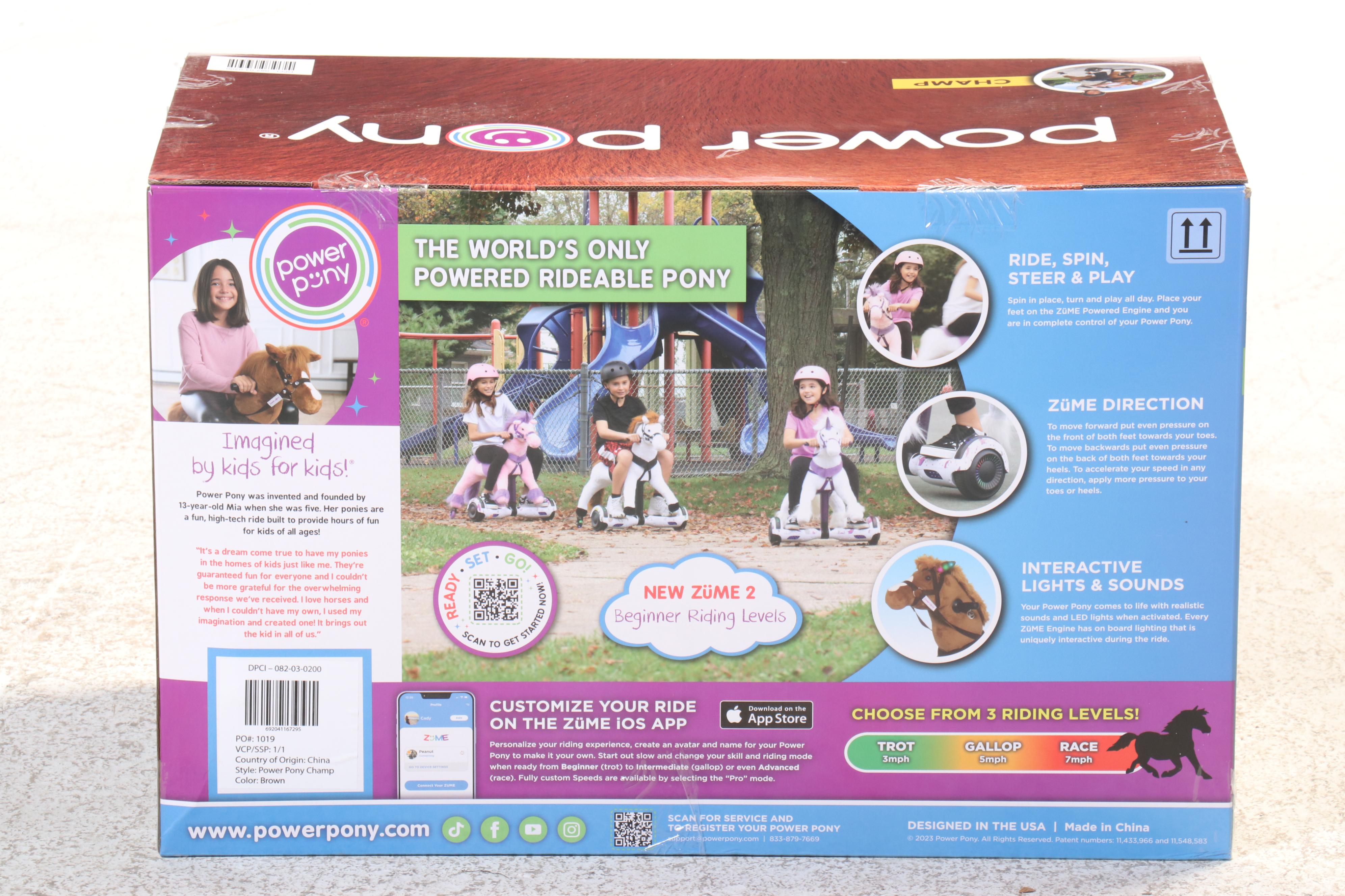 Power Pony Hoverboard Ride-On Toy