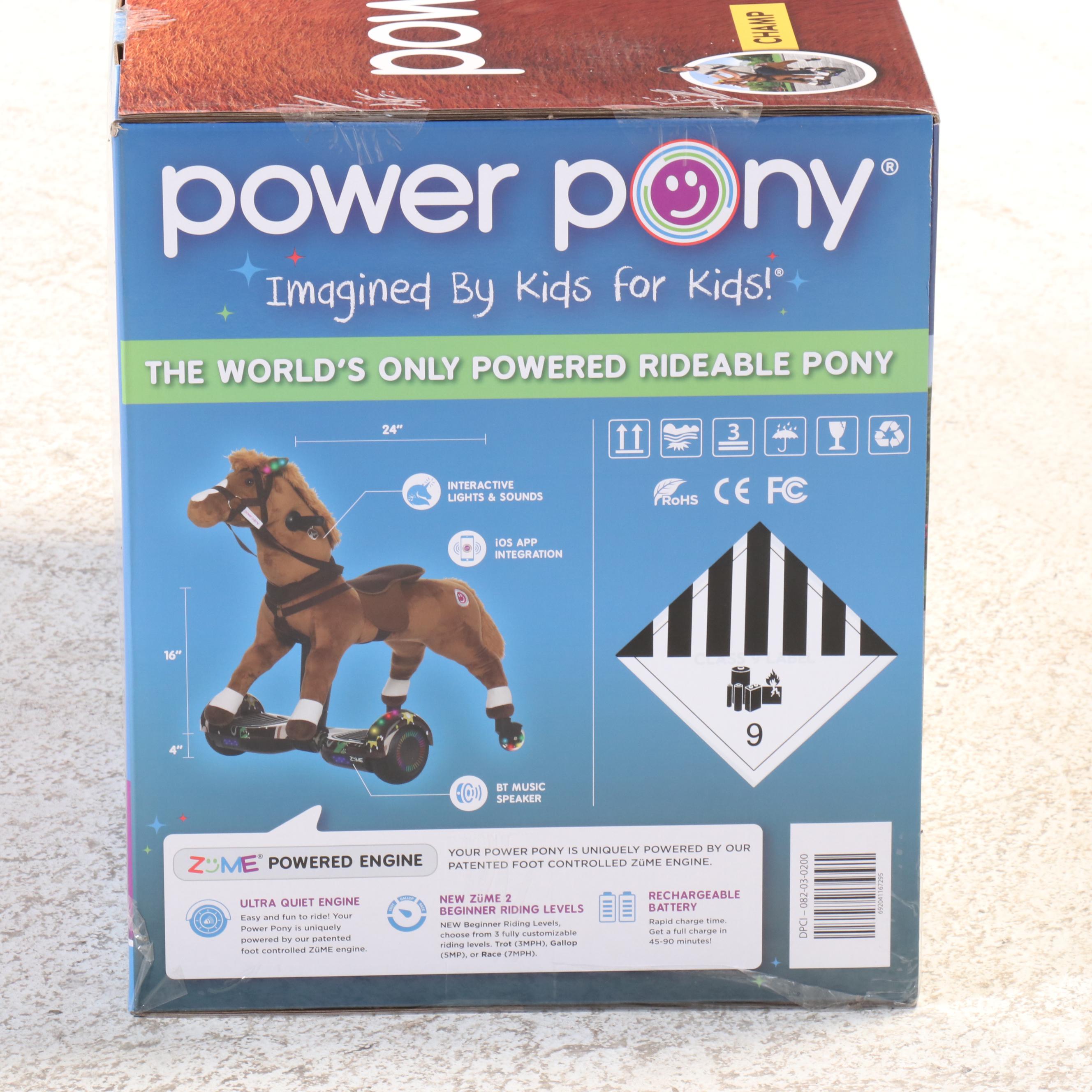 Power Pony Hoverboard Ride-On Toy