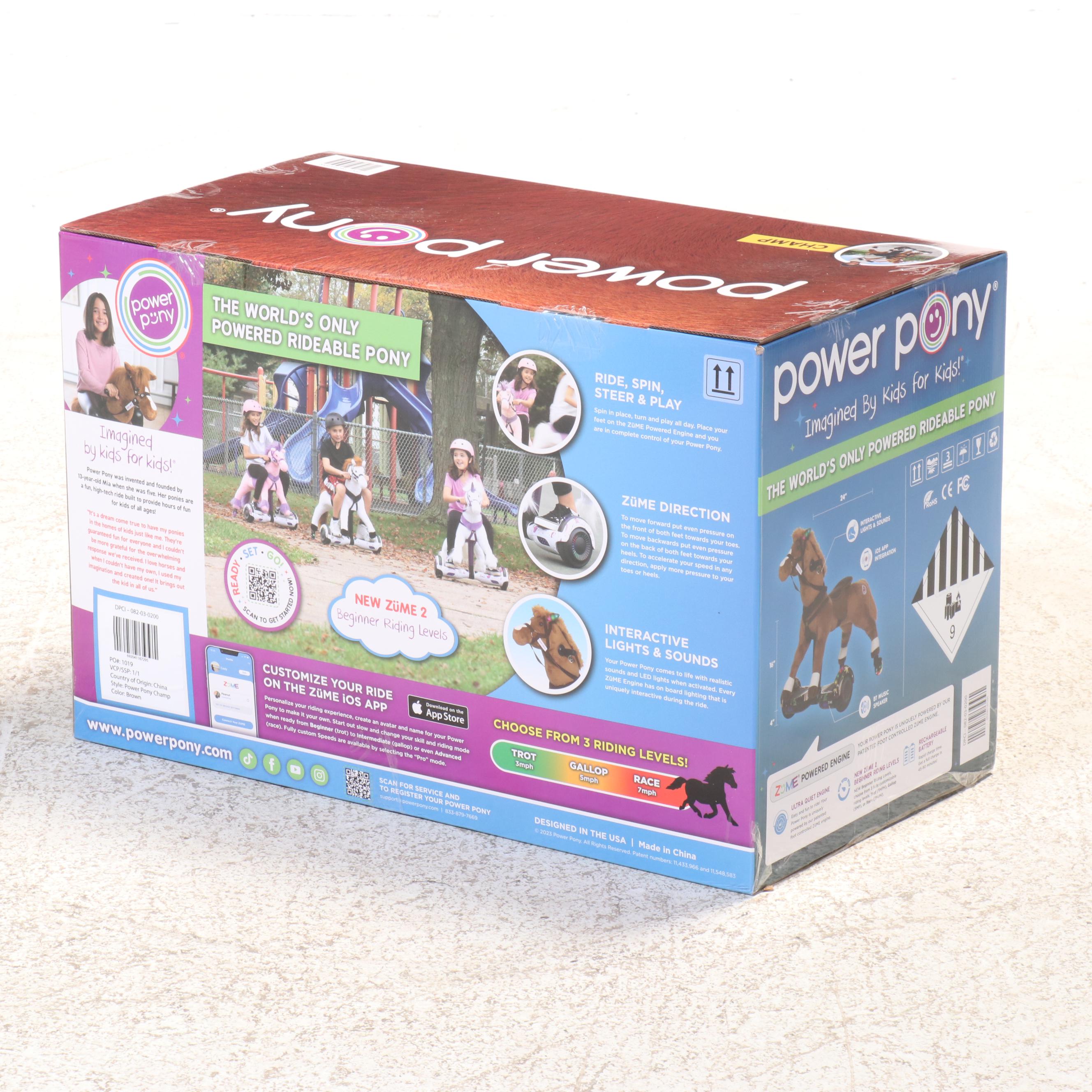 Power Pony Hoverboard Ride-On Toy