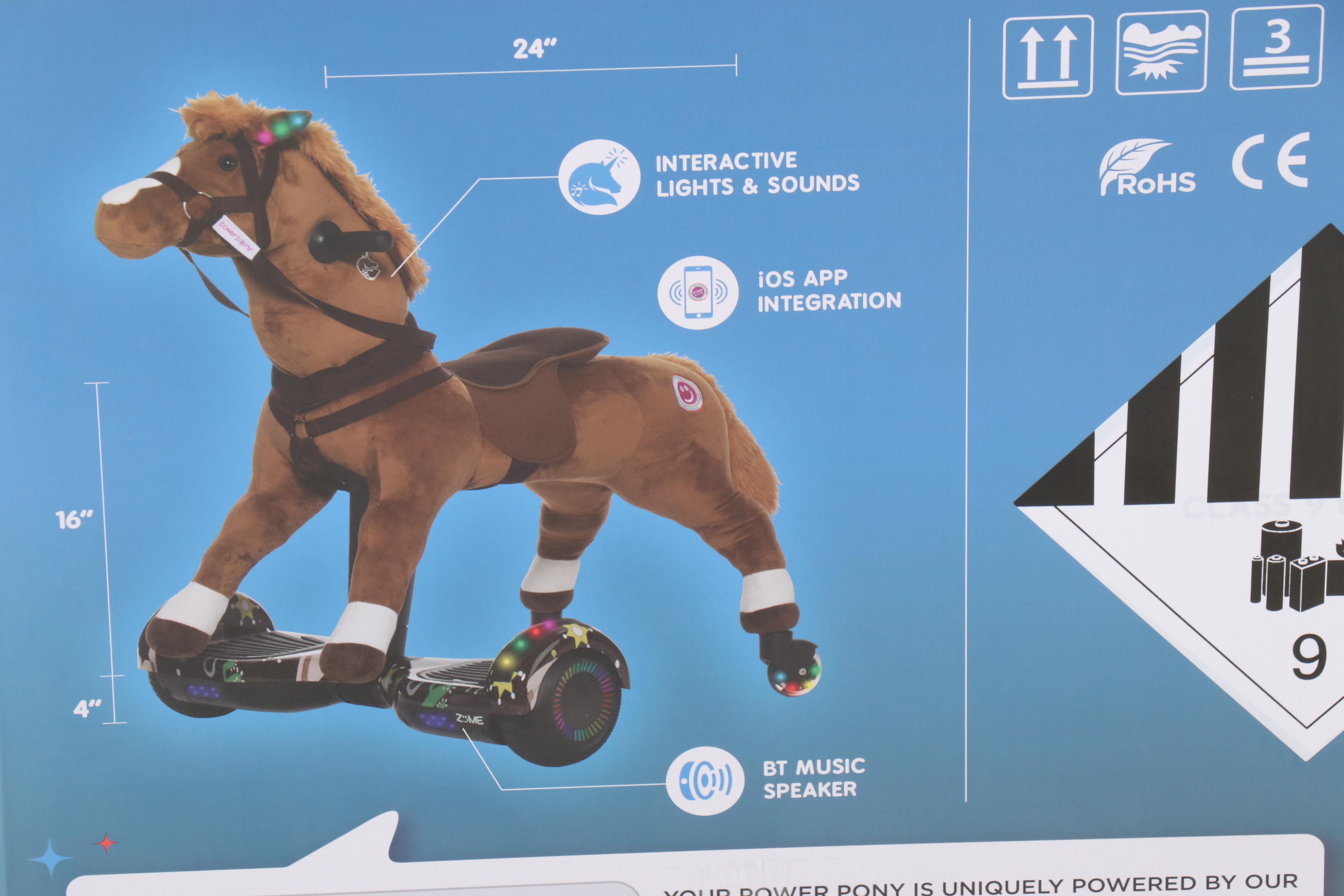 Power Pony Hoverboard Ride-On Toy