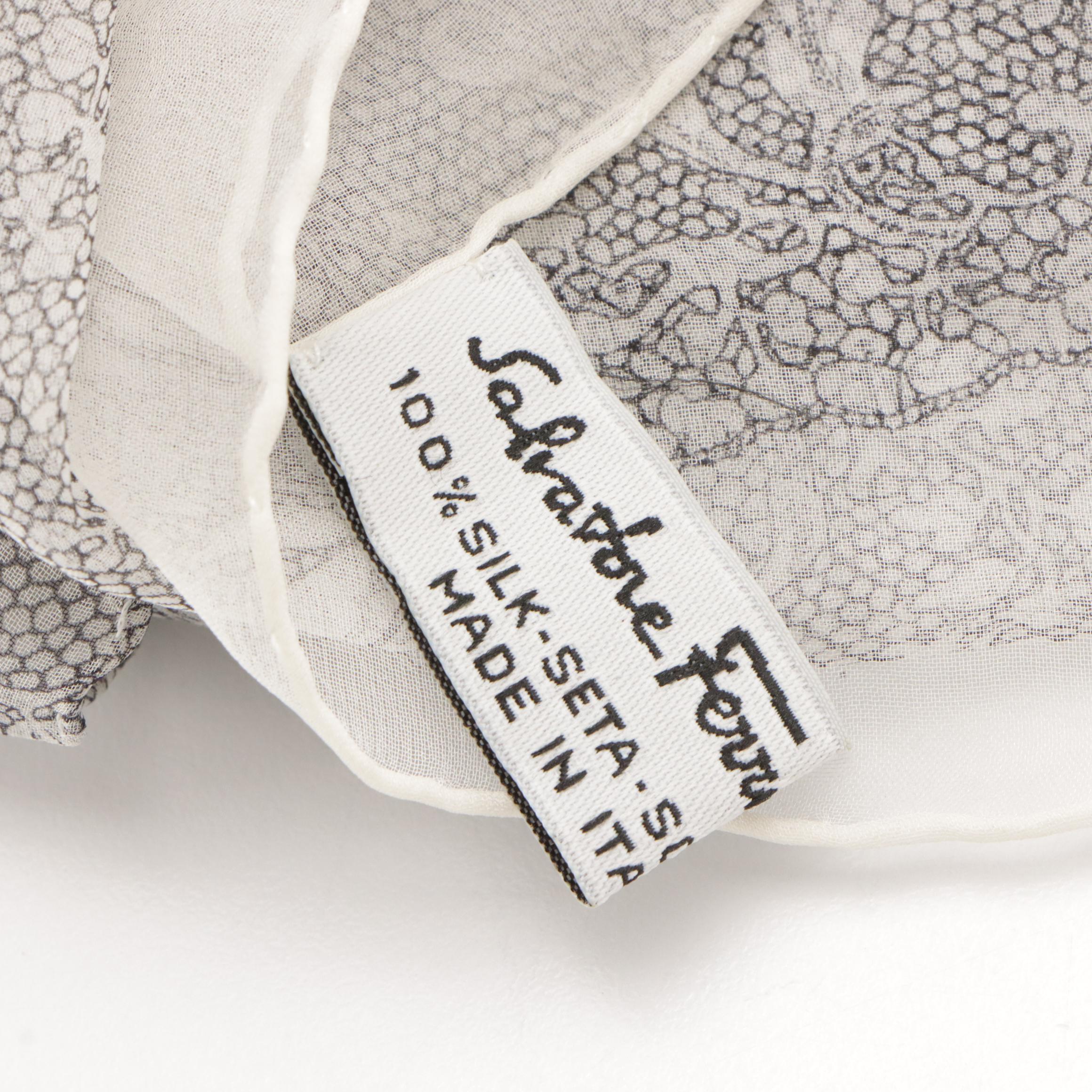 Polo Ralph Lauren, Salvatore Ferragamo, and Burberrys Silk Scarves with More