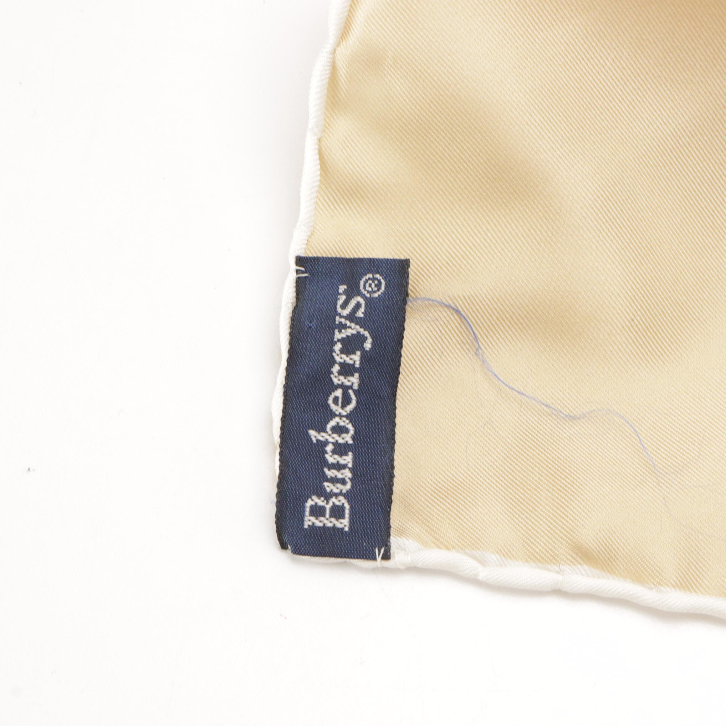 Polo Ralph Lauren, Salvatore Ferragamo, and Burberrys Silk Scarves with More