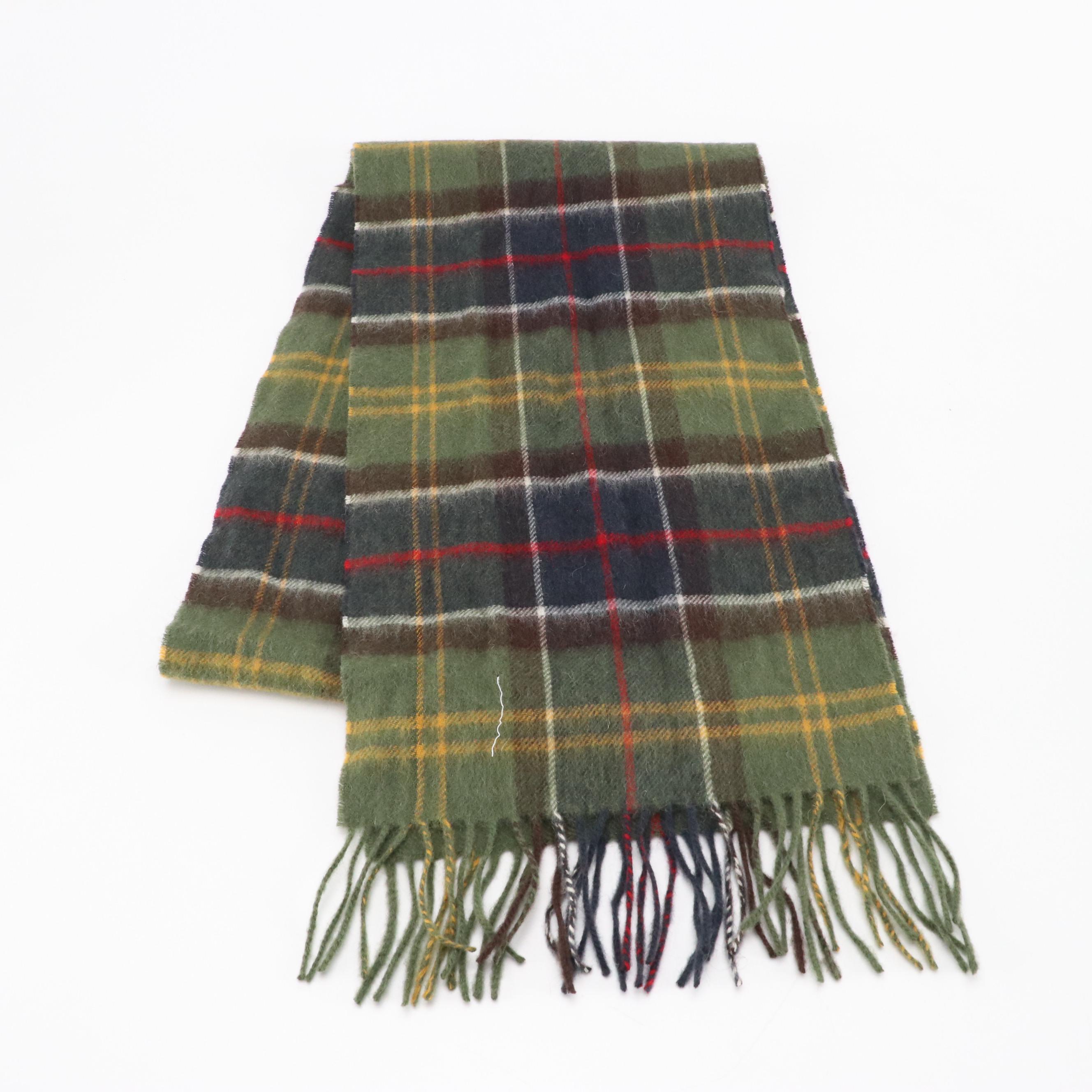 UGG Neumel Boot in Burnt Olive with Barbour Tartan Wool Scarf