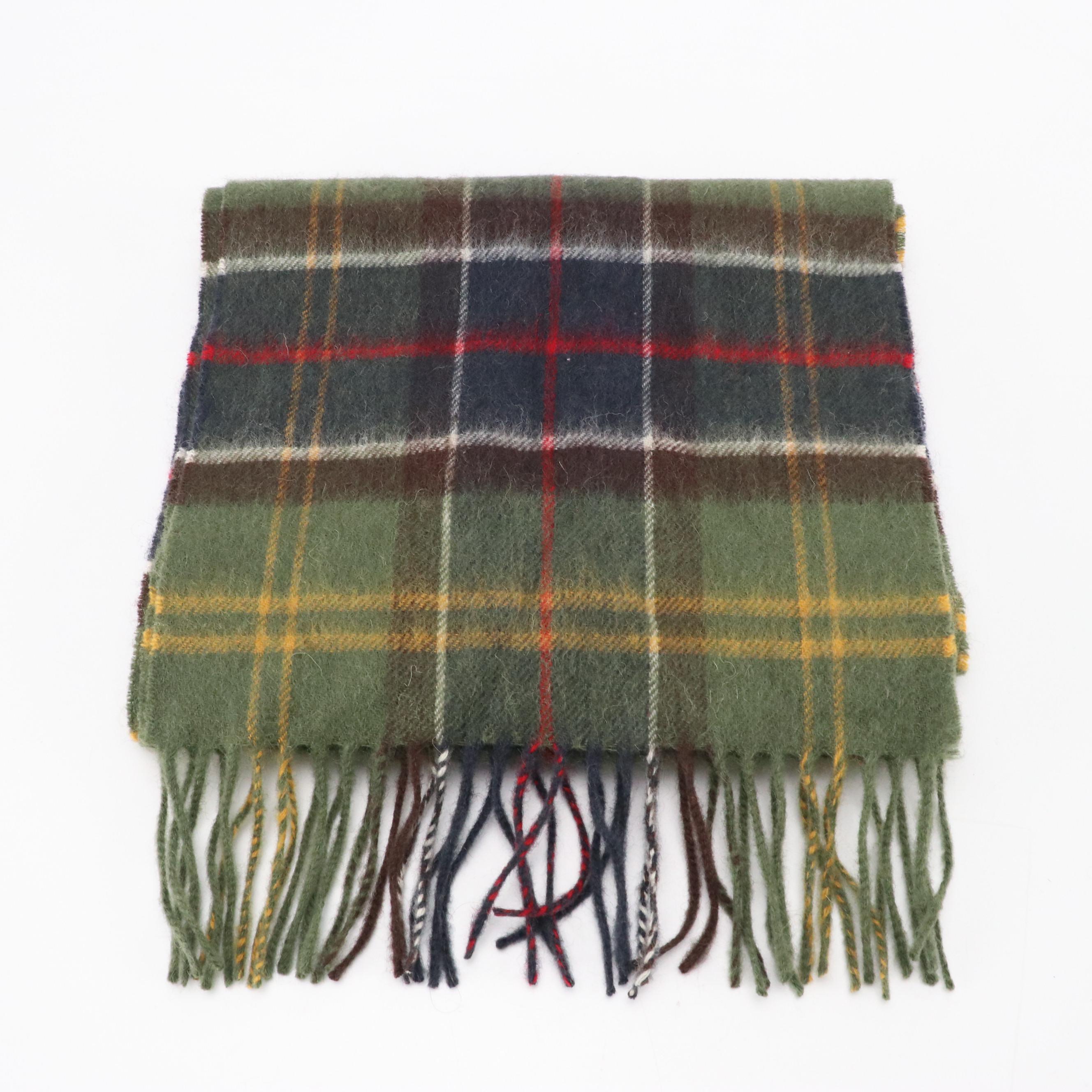 UGG Neumel Boot in Burnt Olive with Barbour Tartan Wool Scarf