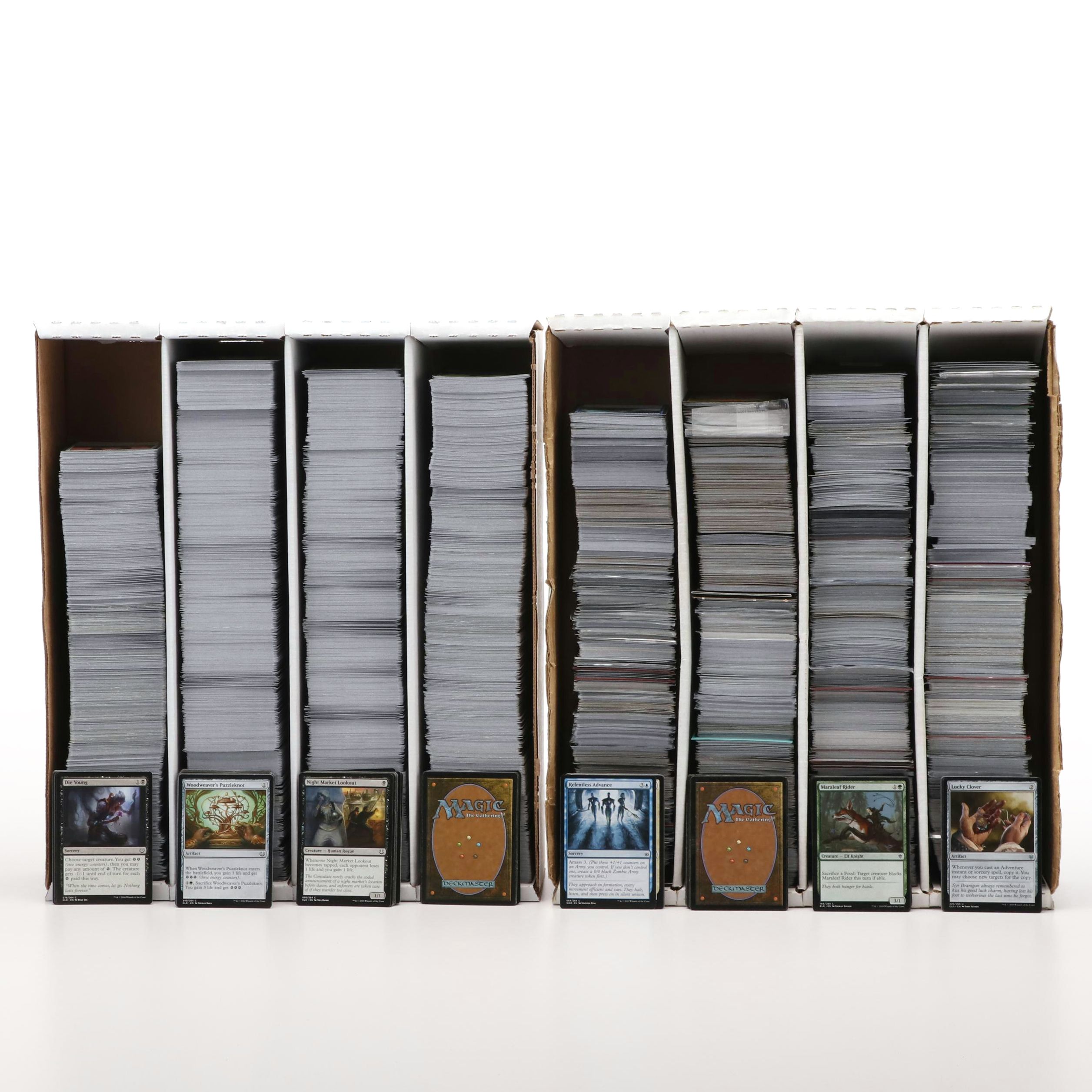 Collection of Over 6,000 Magic The Gathering Trading Cards