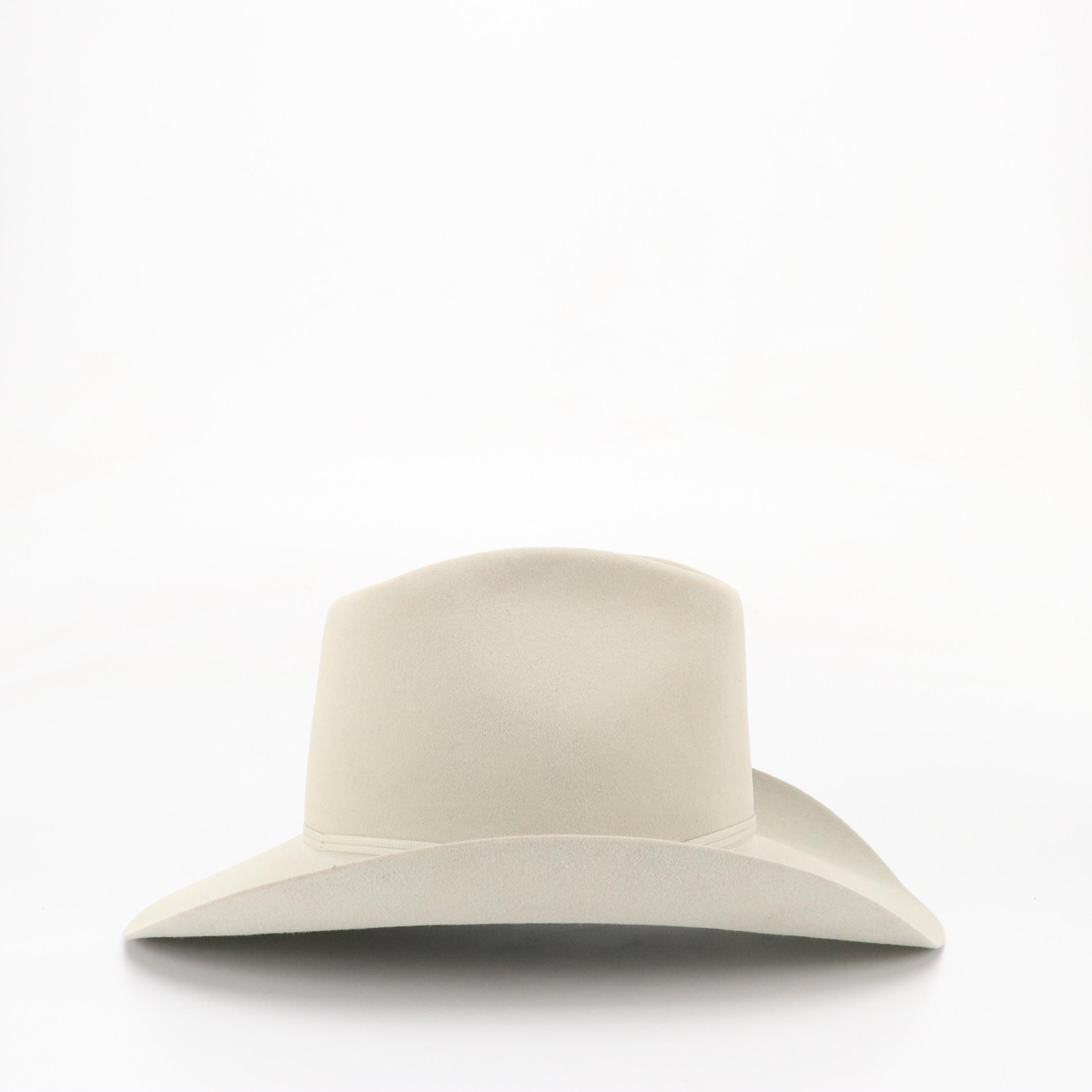 Luskey's by Stetson PL317 Tycoon Western Hat in Beaver Fur Felt with Box