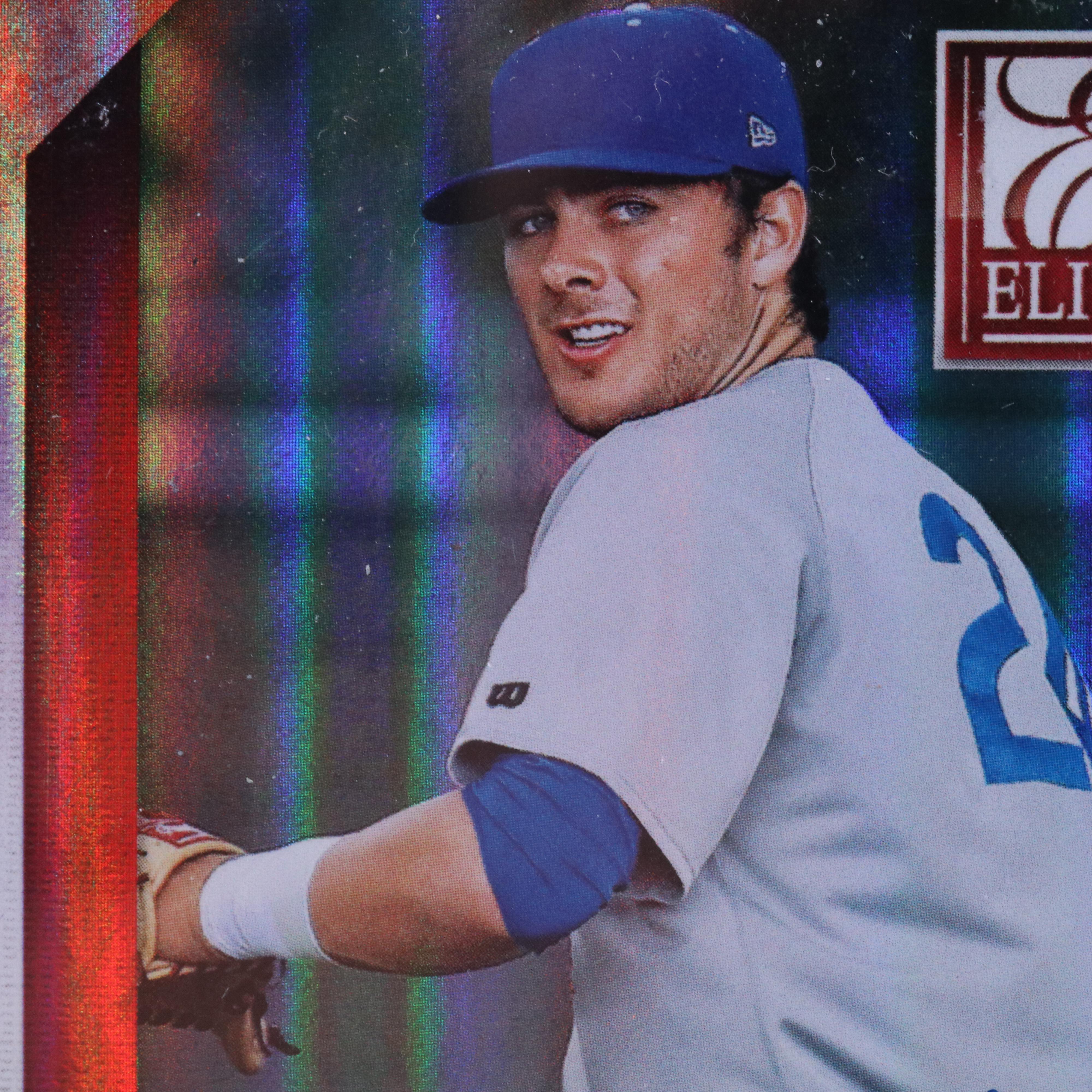 2013 Elite Kris Bryant Signed Chicago Cubs Baseball Card #ed 203/324