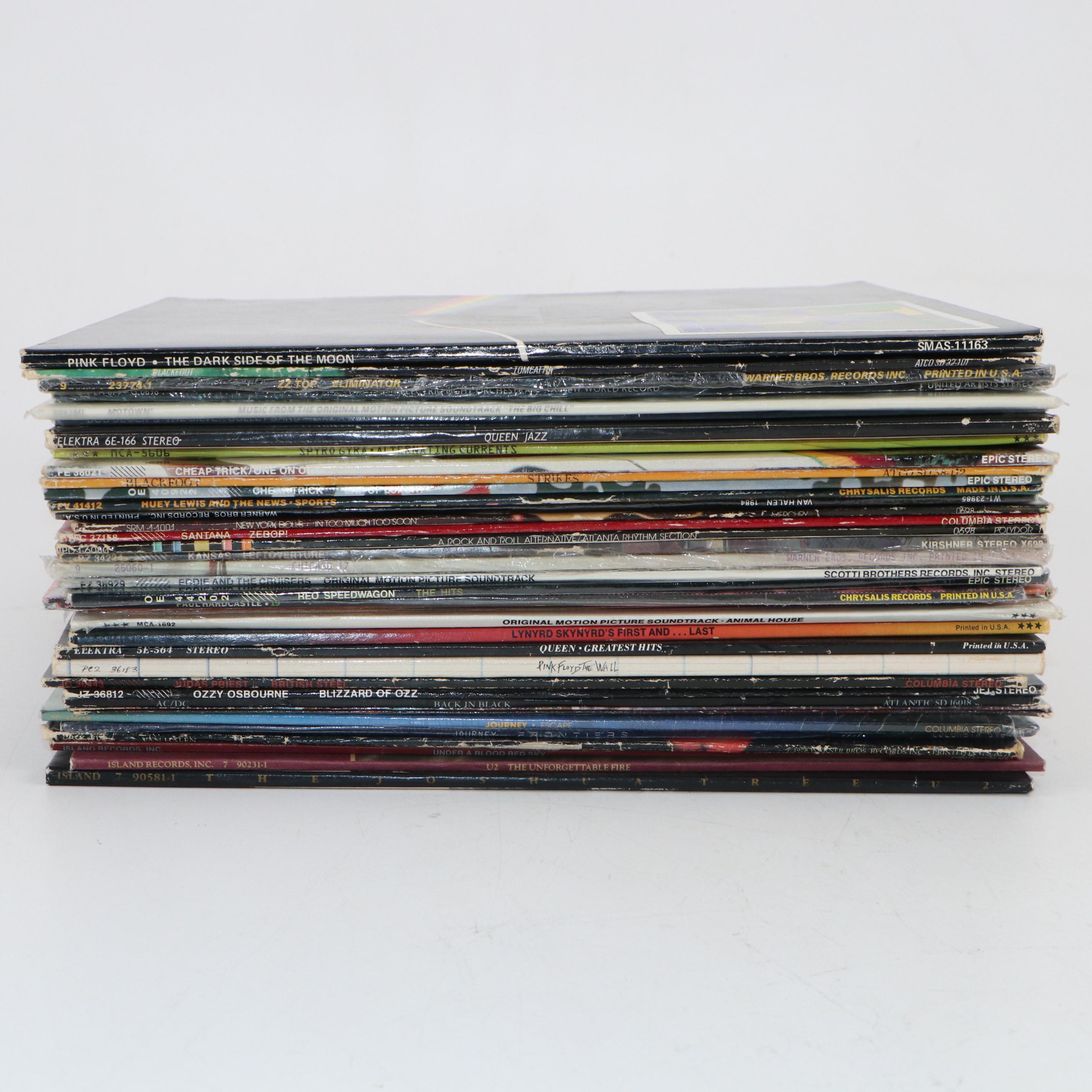 Pink Floyd, Queen, U2, and More Vinyl Records