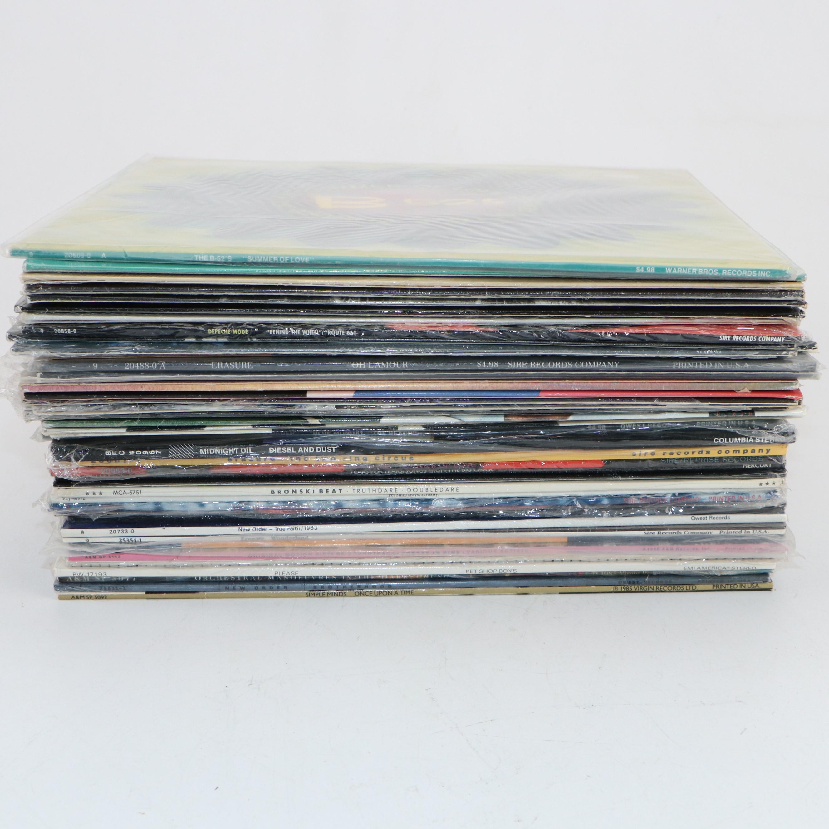 Depeche Mode, The B-52's, Ministry, and More Vinyl Records