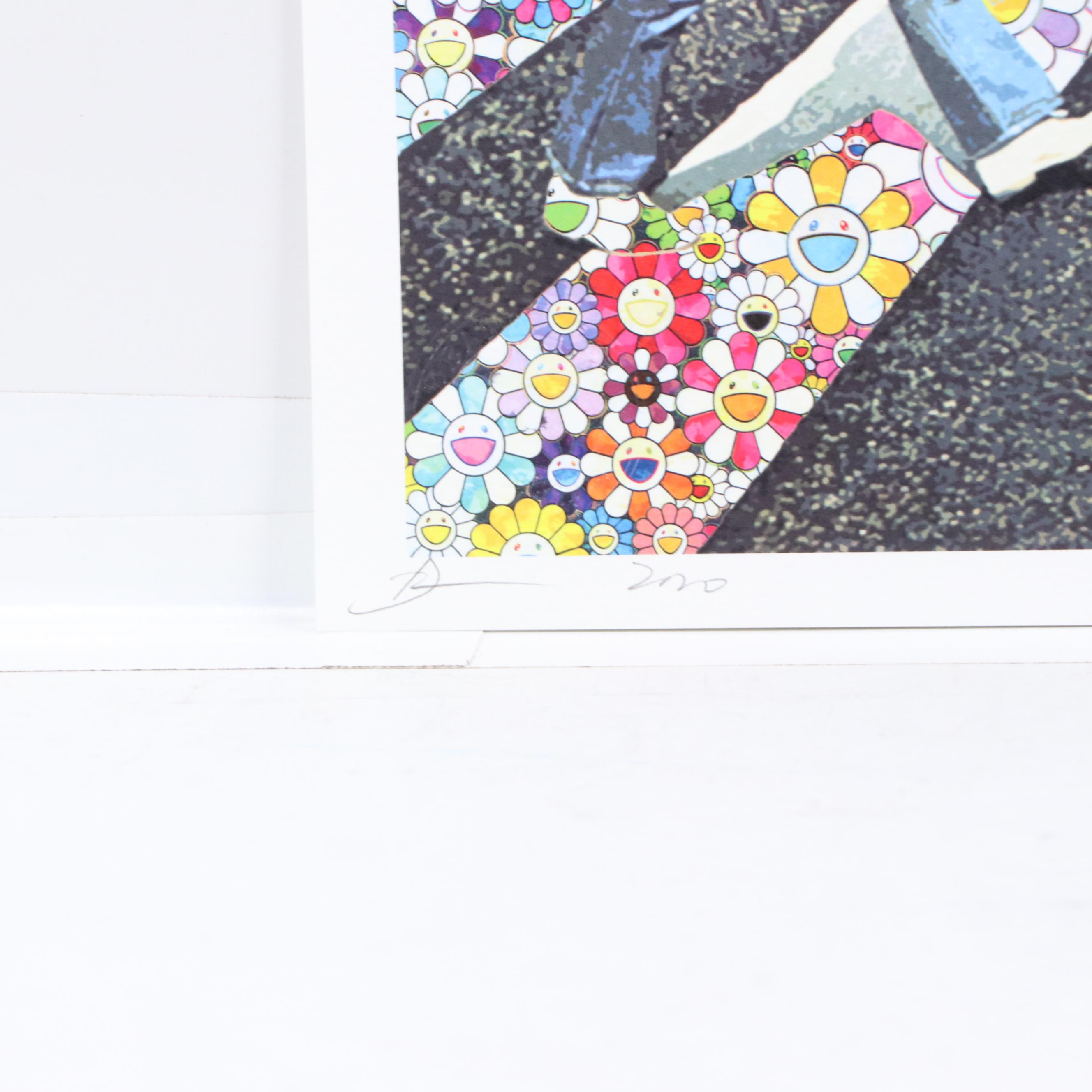 Death NYC Pop Art Graphic Print of the Beatles x Murakami, 2020