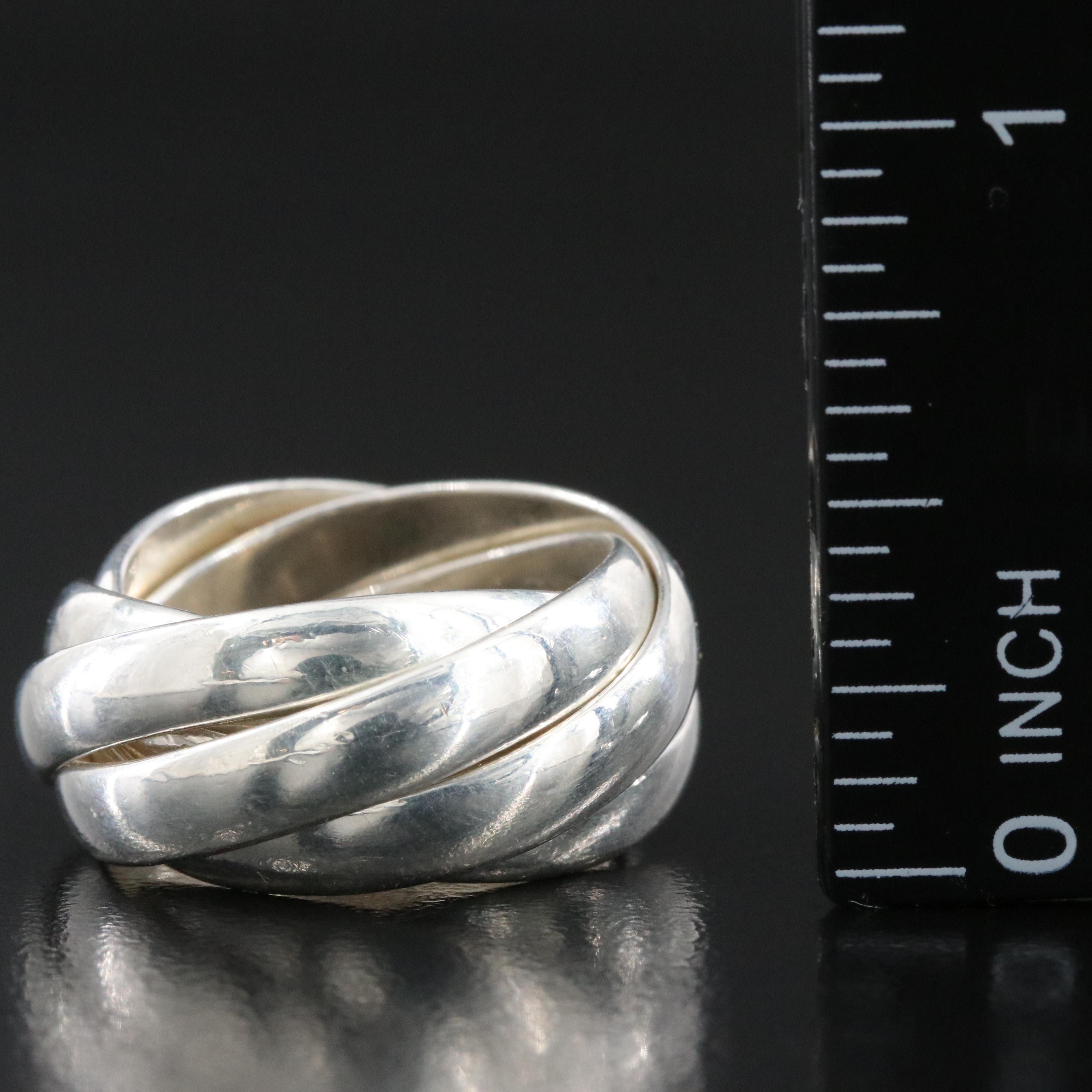 Paloma Picasso for Tiffany & Co. Paloma's Melody Sterling Five Band Ring