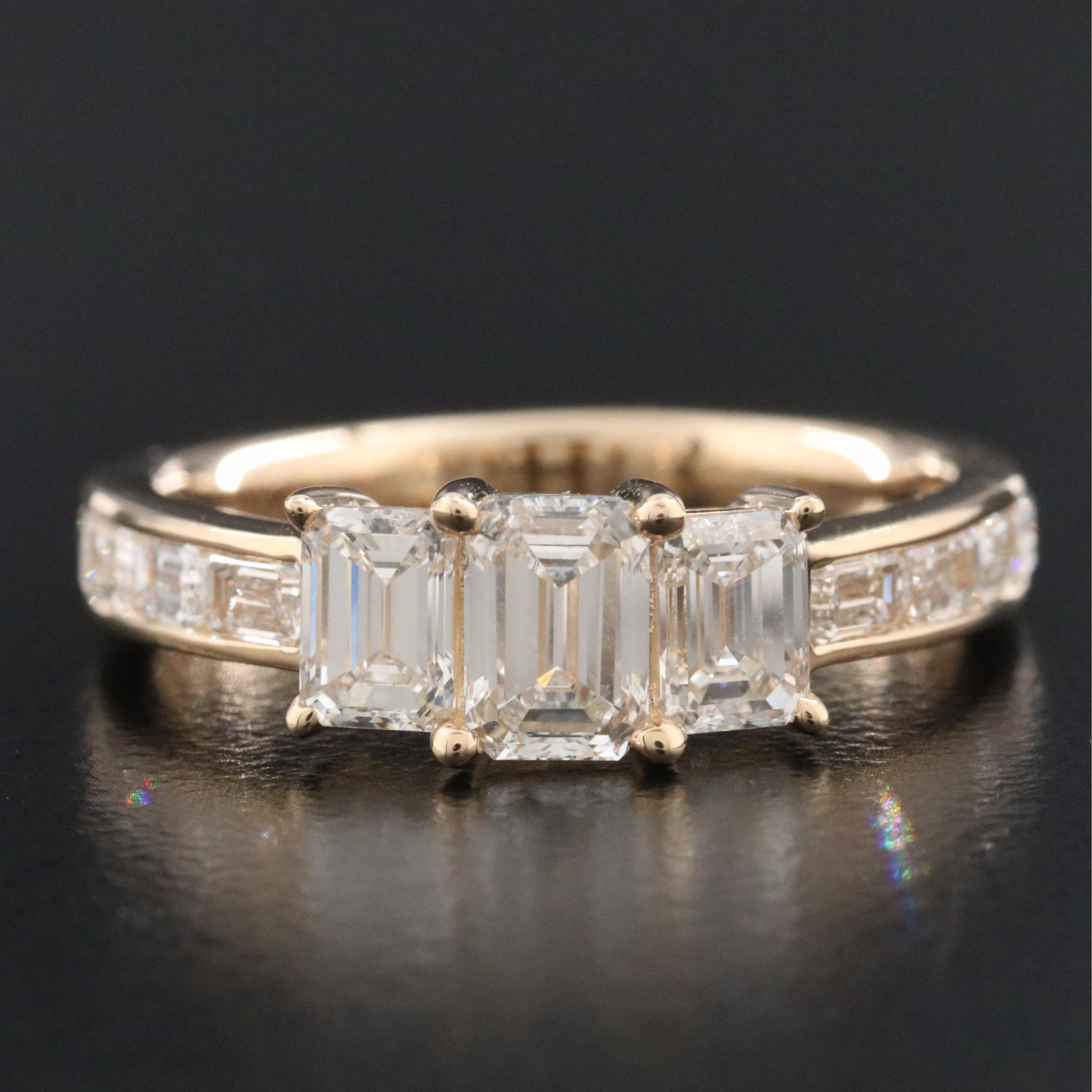 14K 1.89 CTW Lab Grown Diamond Ring