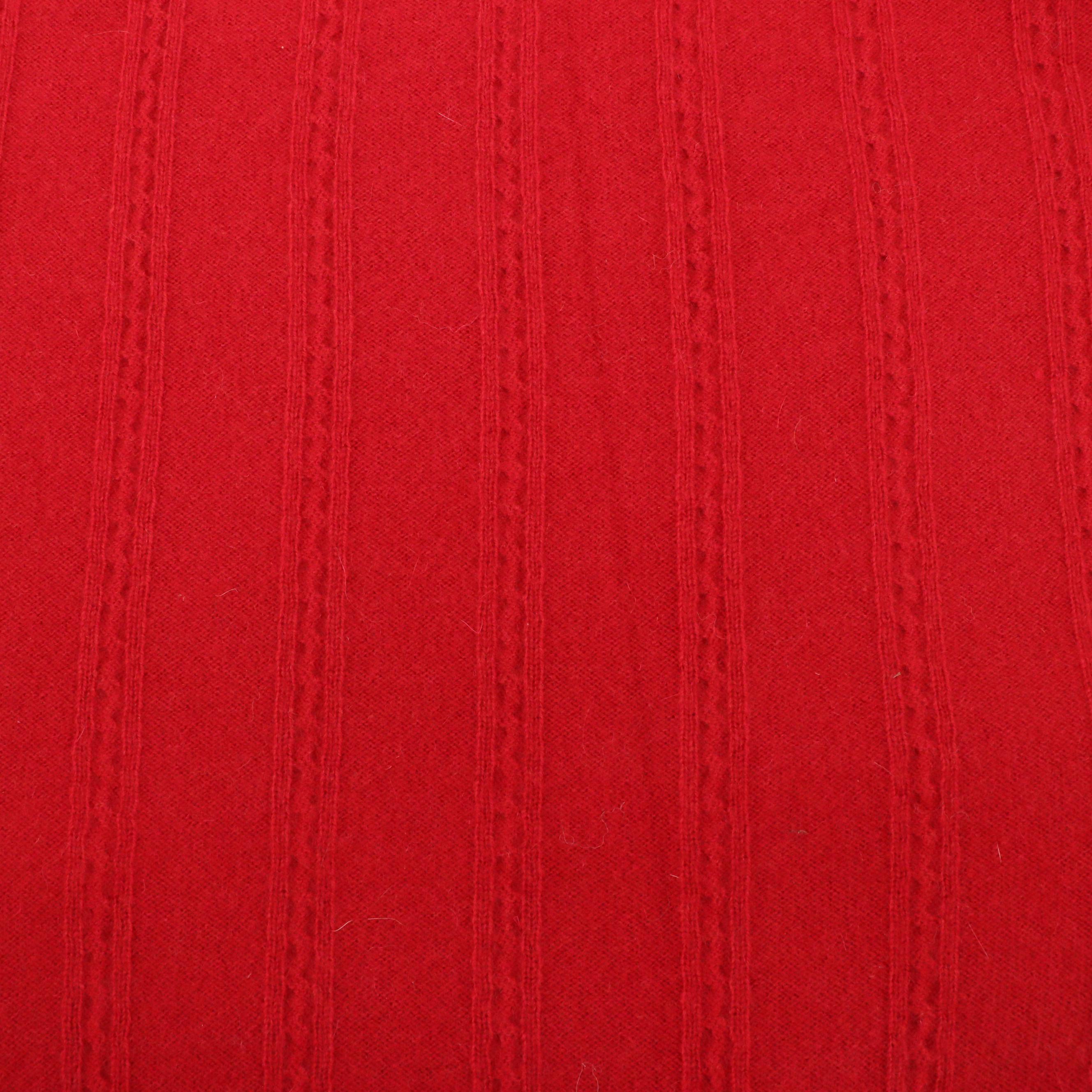 Sayami Fox Fur Trimmed Cashmere Scarf