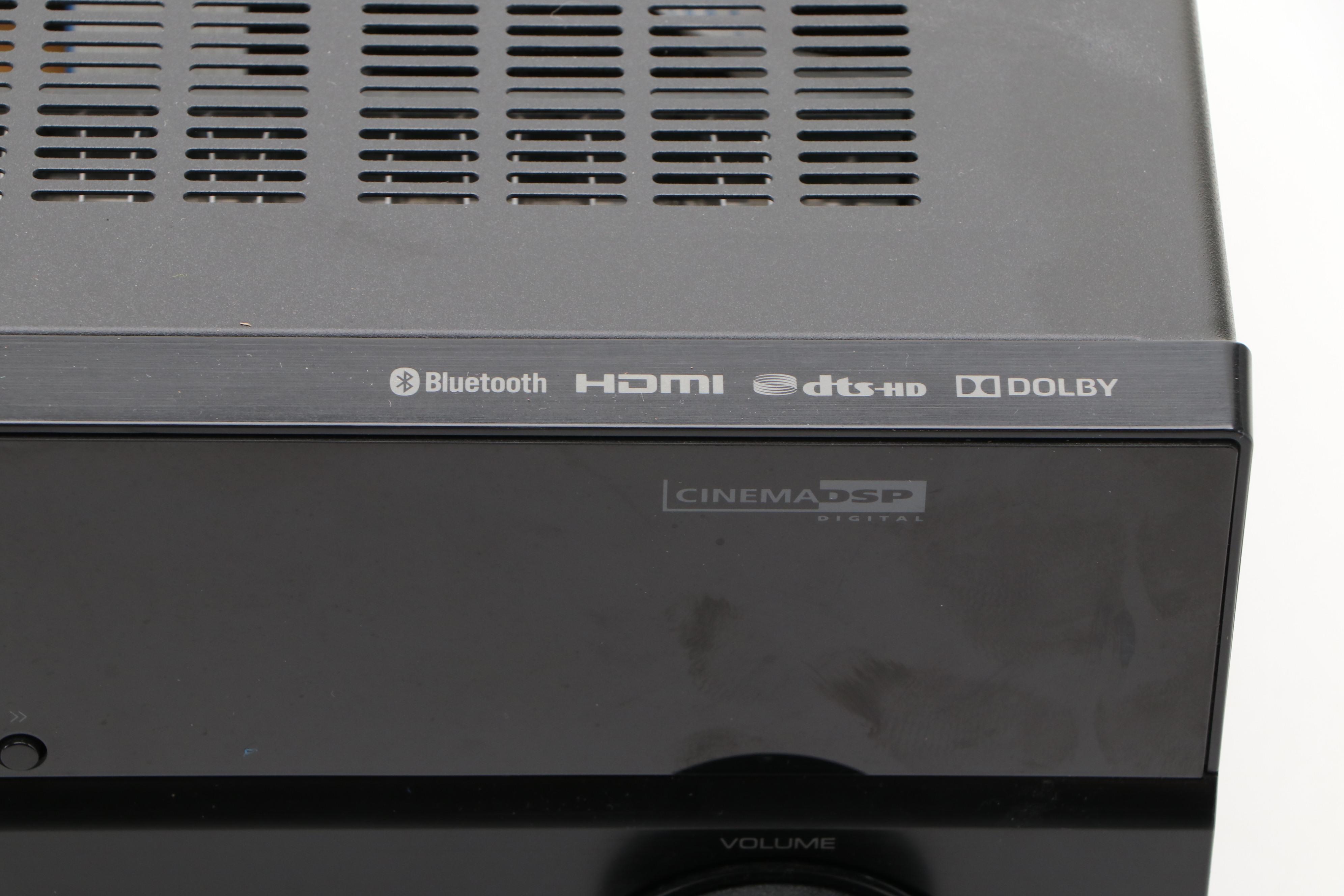 Yamaha RX-V381 AV Receiver with JBL Sub135 Subwoofer Speaker