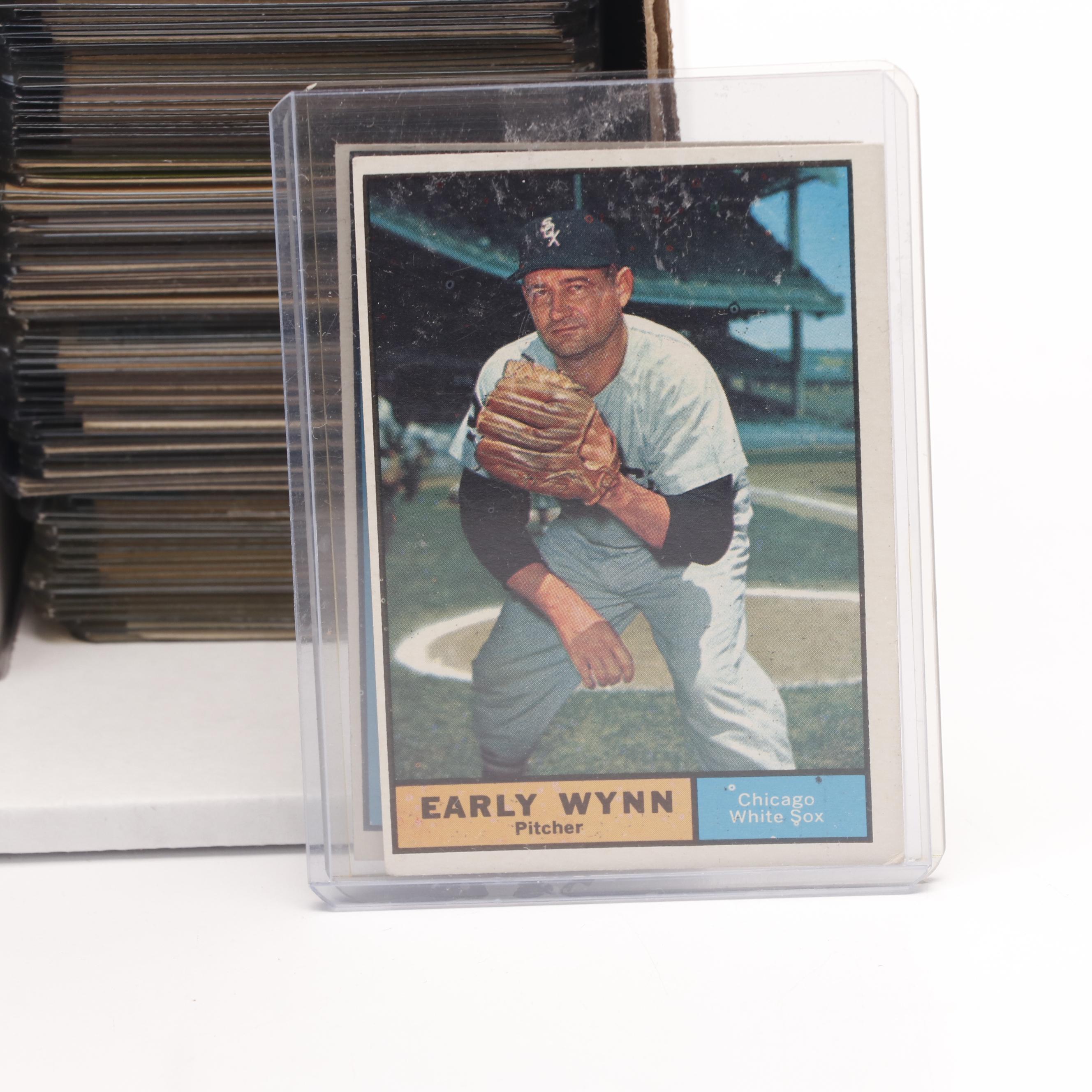 Lot of 250+ Cards With Graded Pete Rose, 1950, 1960s and 1980s