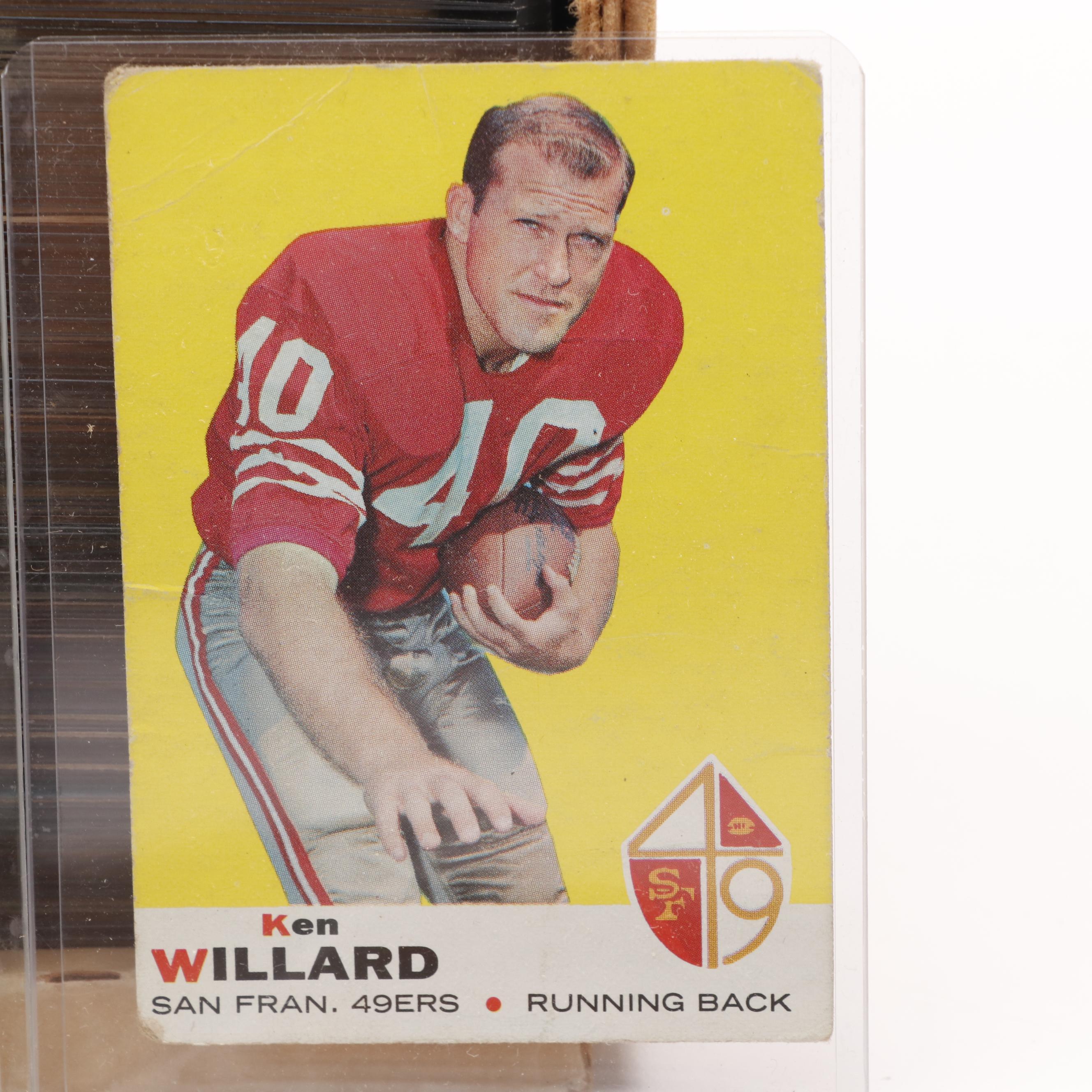 Lot of 250+ Vintage Football Cards From 1960s - 1970s Featuring Payton Rookie