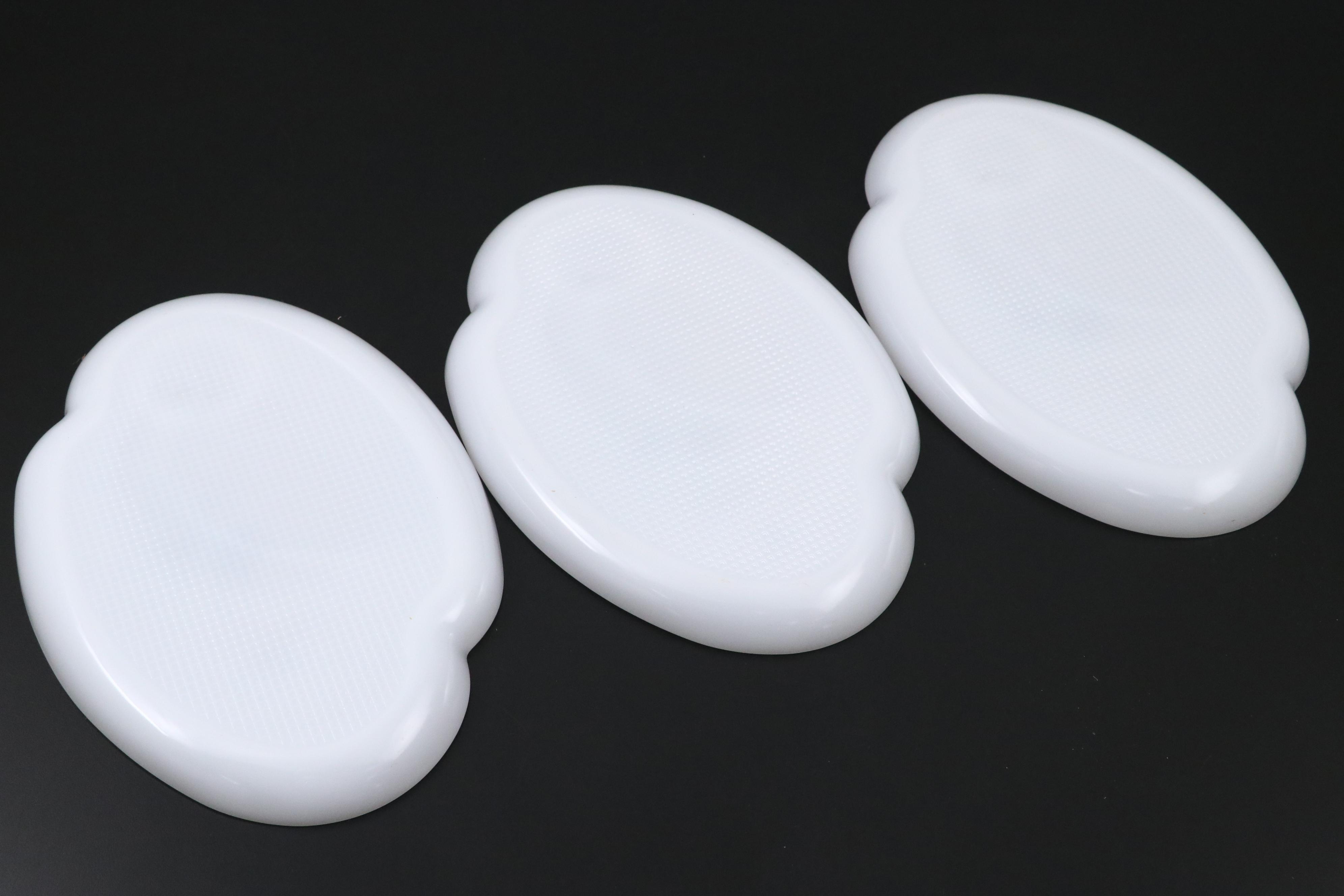 Federal Glass "Atomic Flower" Patio Snack Set