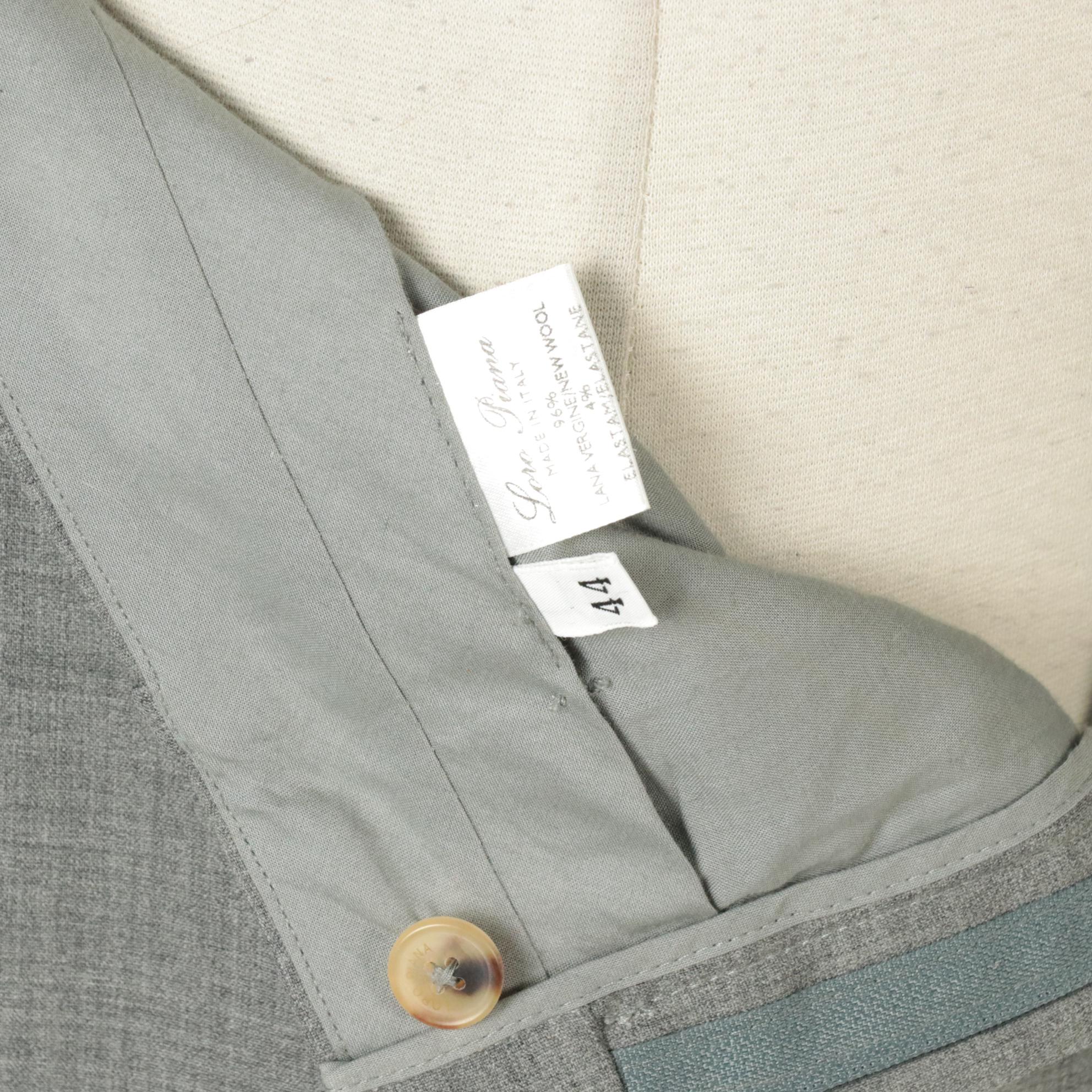 Loro Piano Flat-Front Trousers and Stretch Denim Jeans