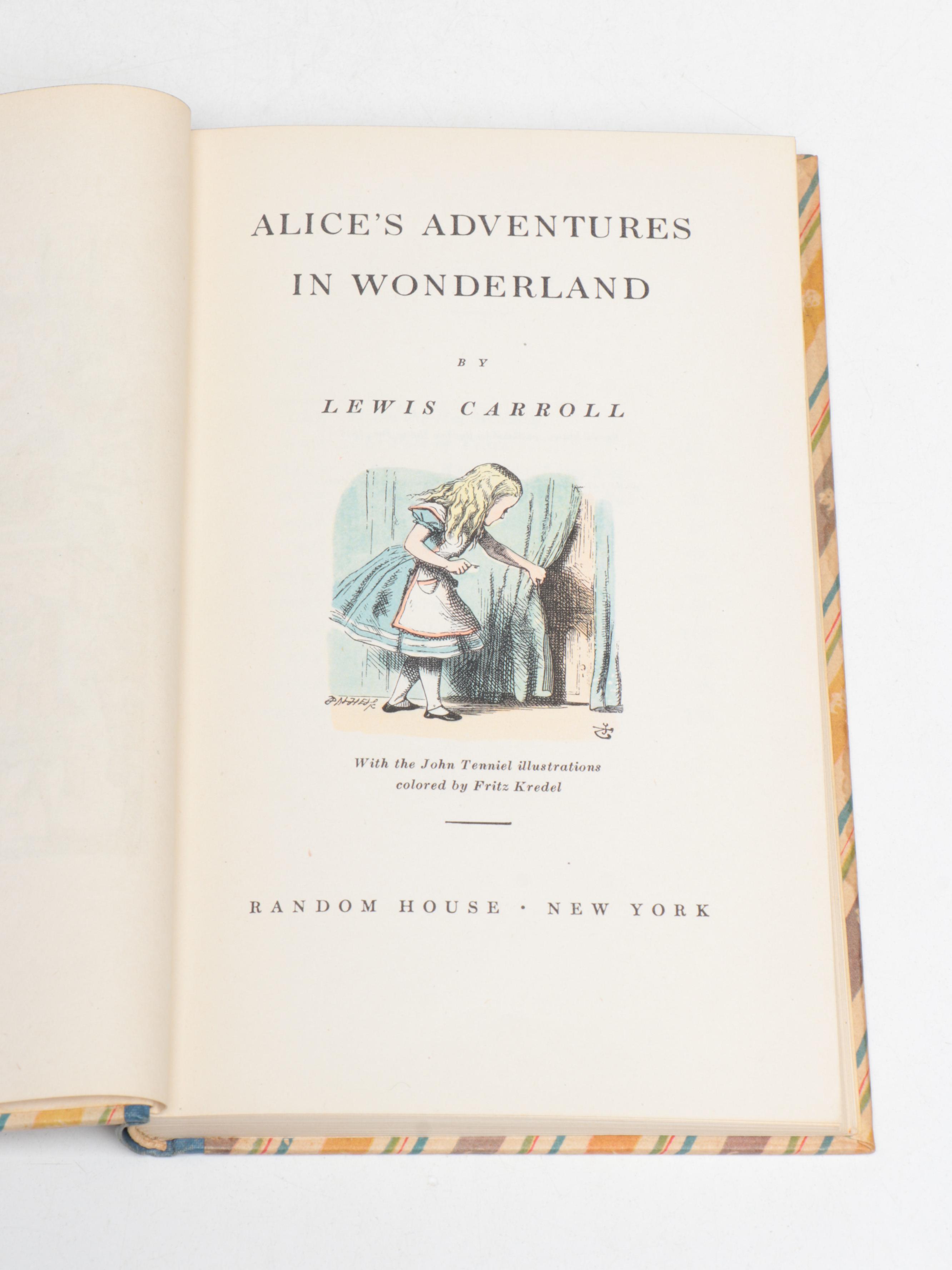 "Alice in Wonderland" and "Through the Looking-Glass" Box Set by Lewis Carroll
