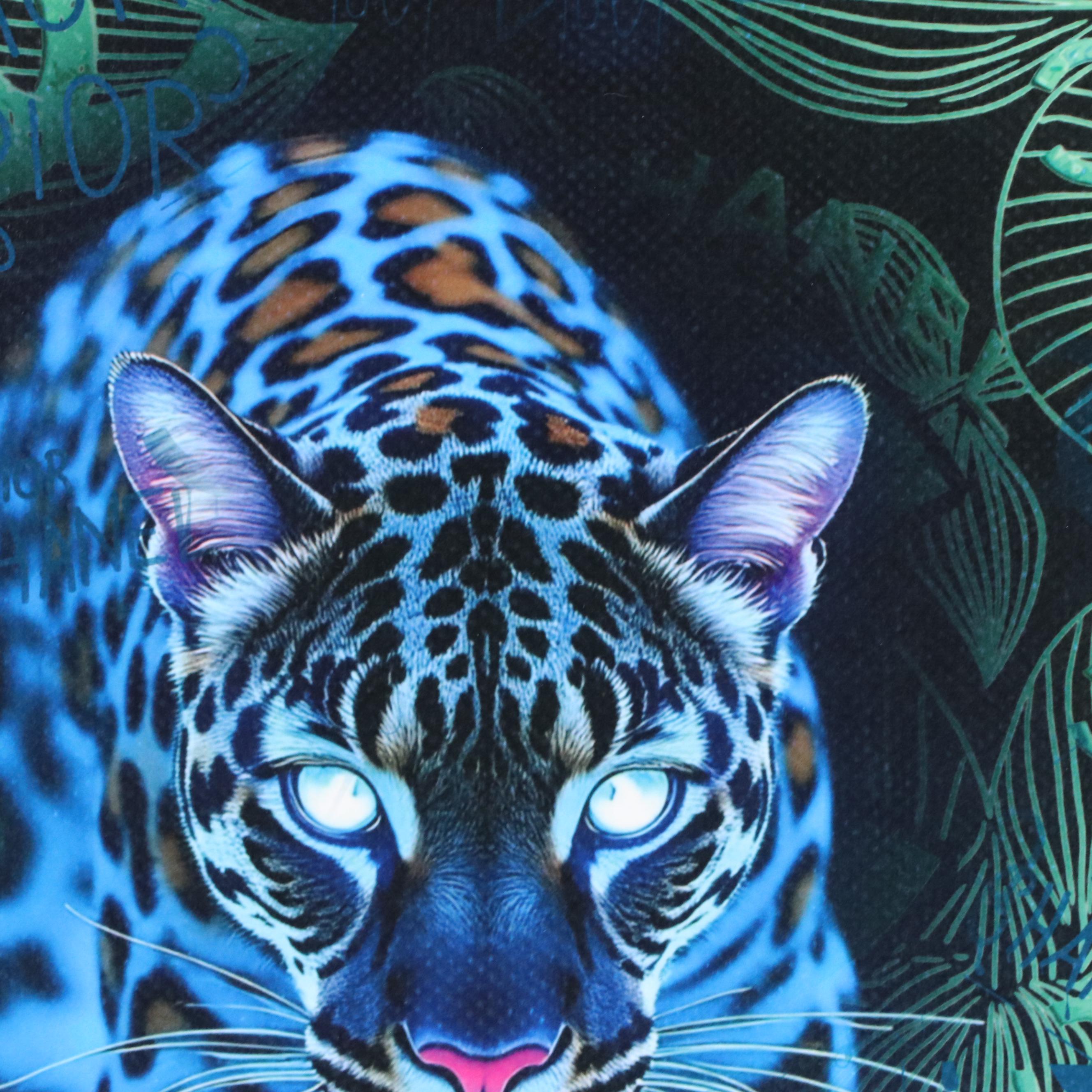 Death NYC Pop Art Graphic Print Featuring Jaguar Cat x Chanel x Dior, 2025
