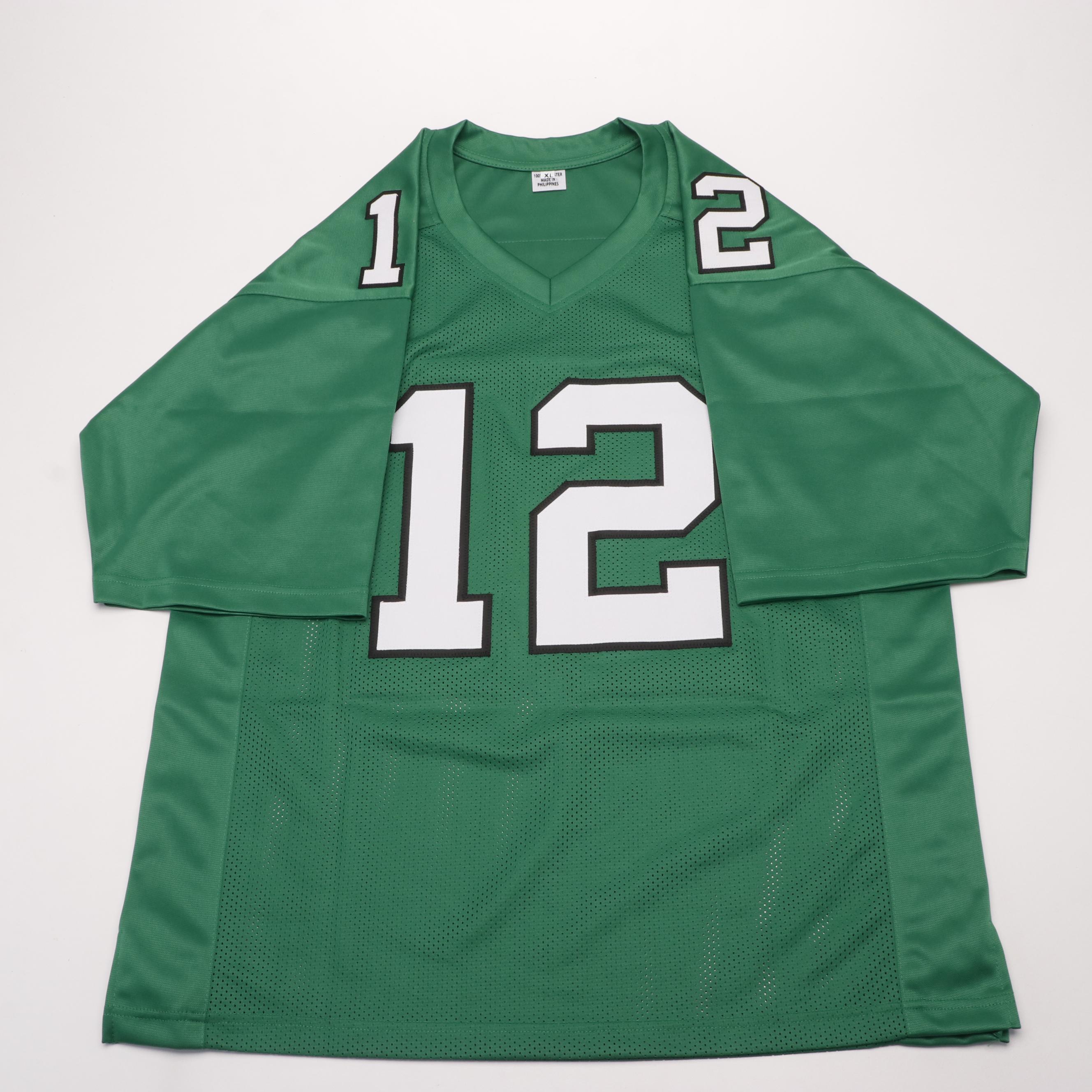Randall Cunningham Signed Philadelphia Eagles Football Jersey, Beckett