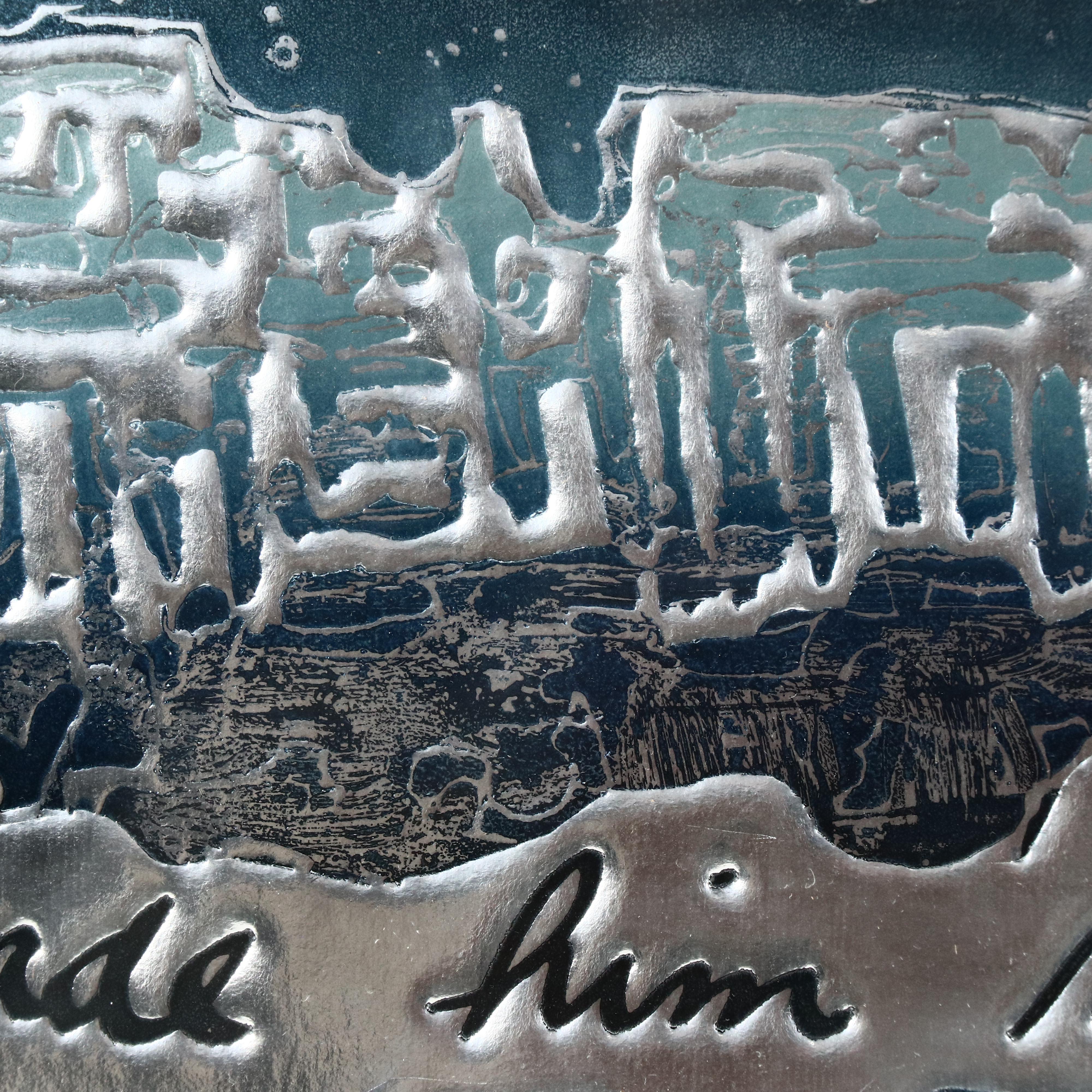 Judaica Metal Repoussé Print "And He Made Him Ruler Over All the Land of Egypt"