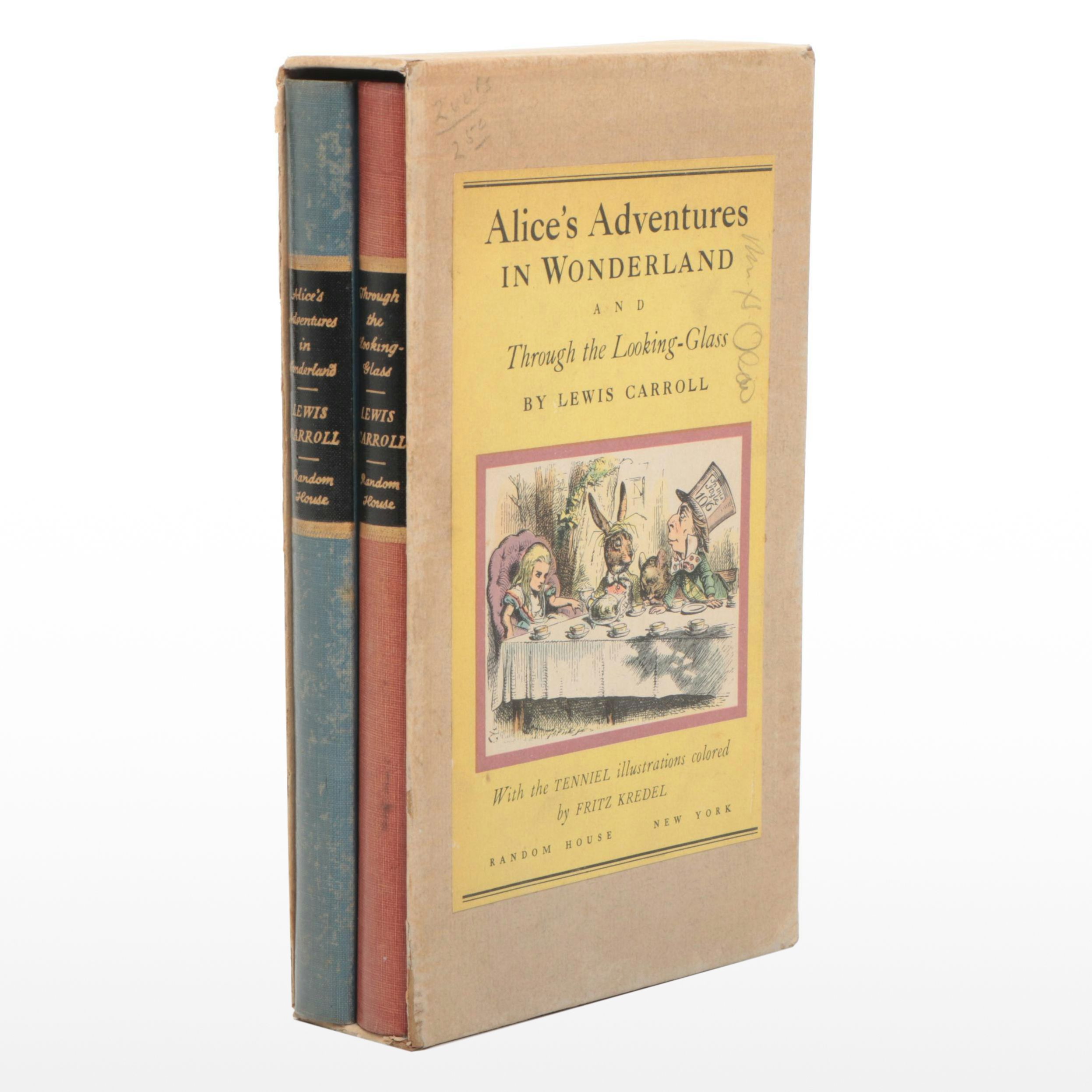 "Alice in Wonderland" and "Through the Looking-Glass" Box Set by Lewis Carroll
