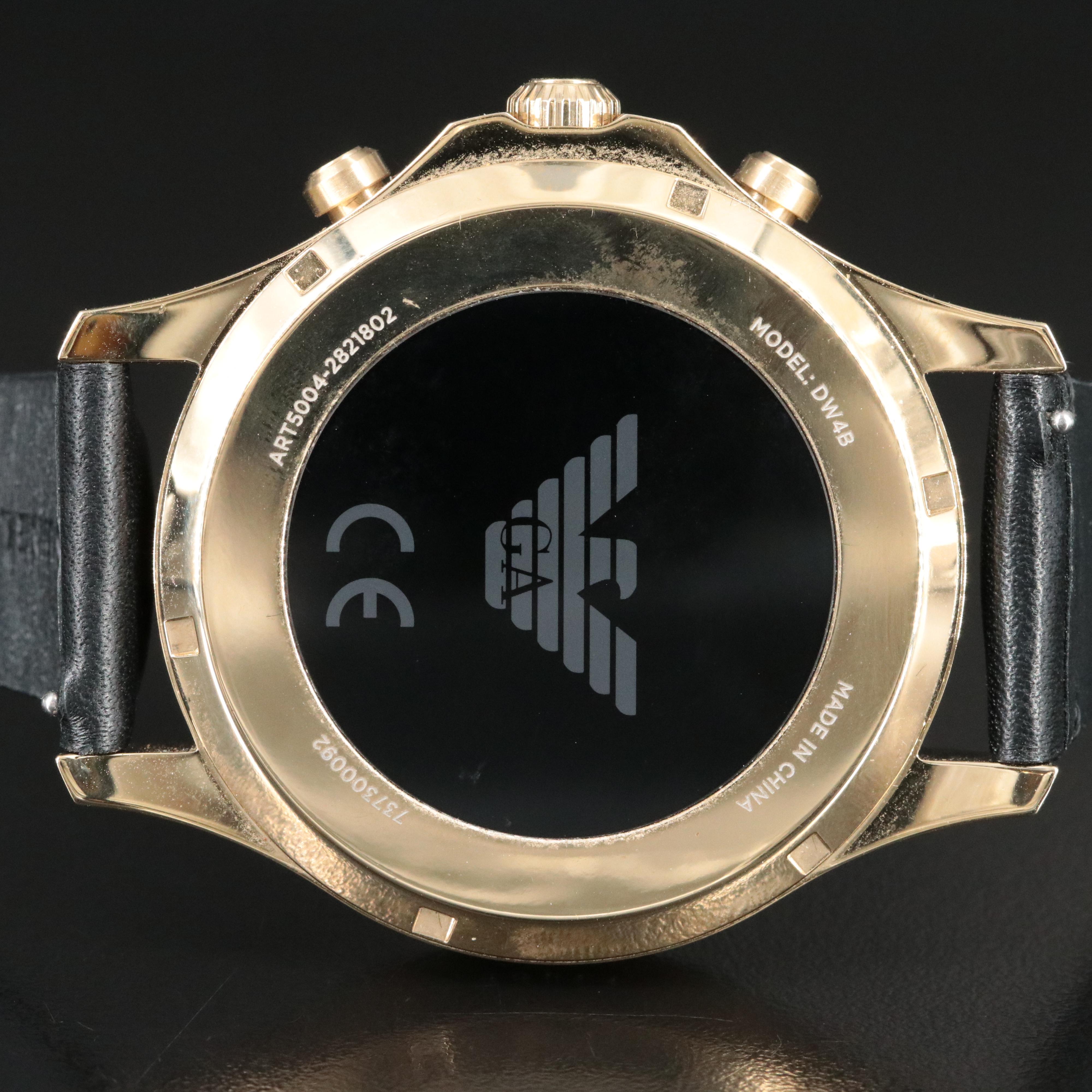 Emporio Armani Connected DW4B Stainless Steel Smart Watch