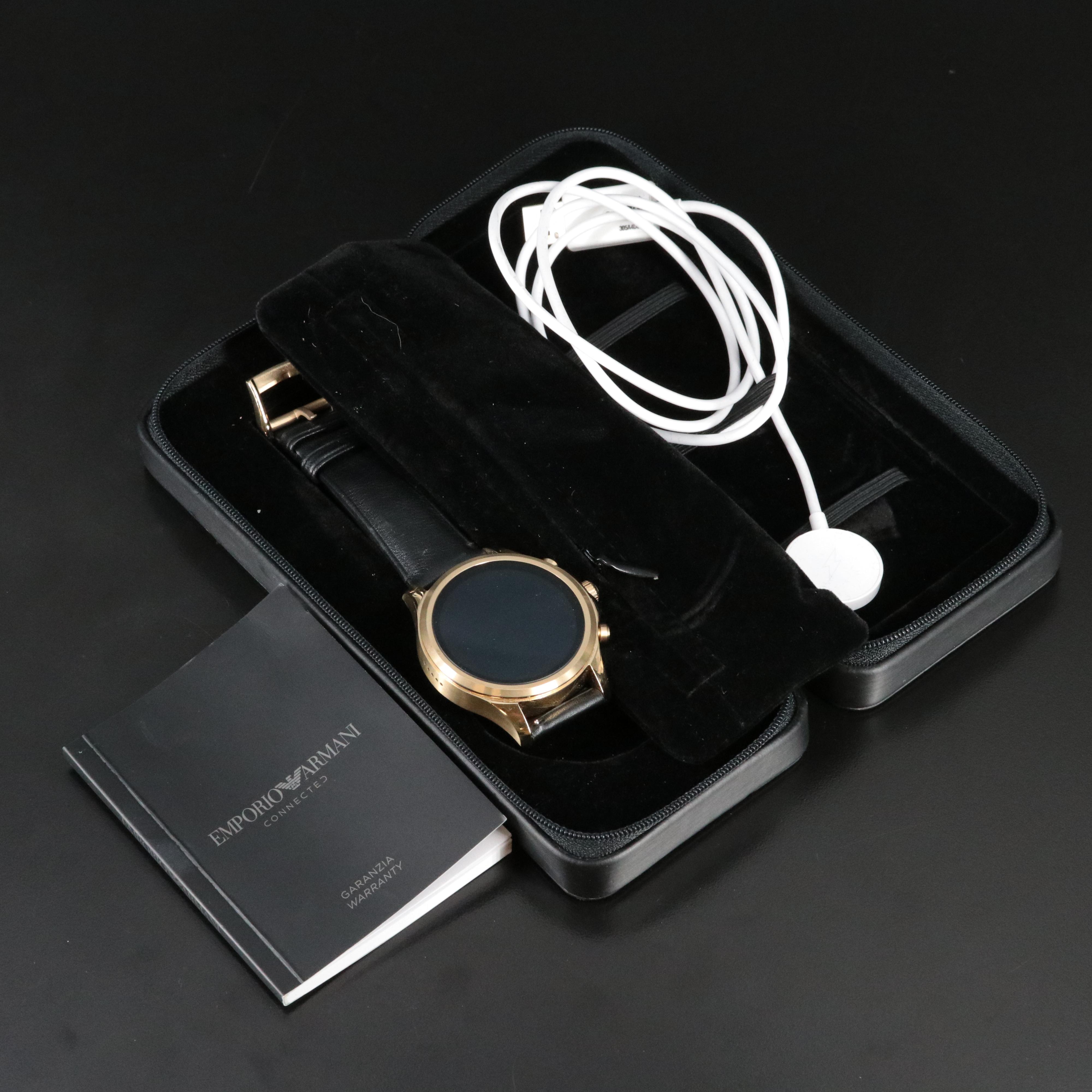 Emporio Armani Connected DW4B Stainless Steel Smart Watch