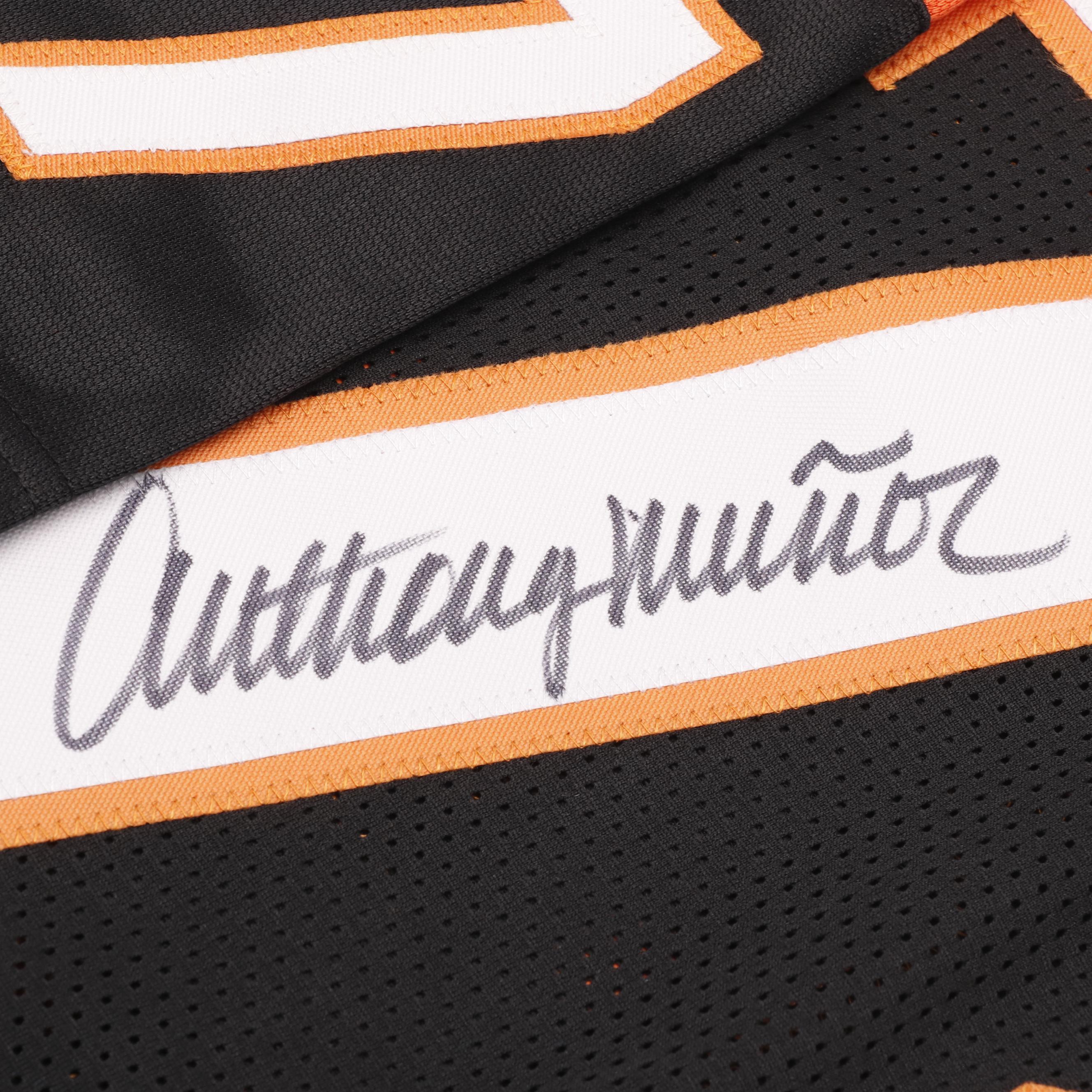 Anthony Muñoz Signed Cincinnati Bengals Football Jersey, Beckett