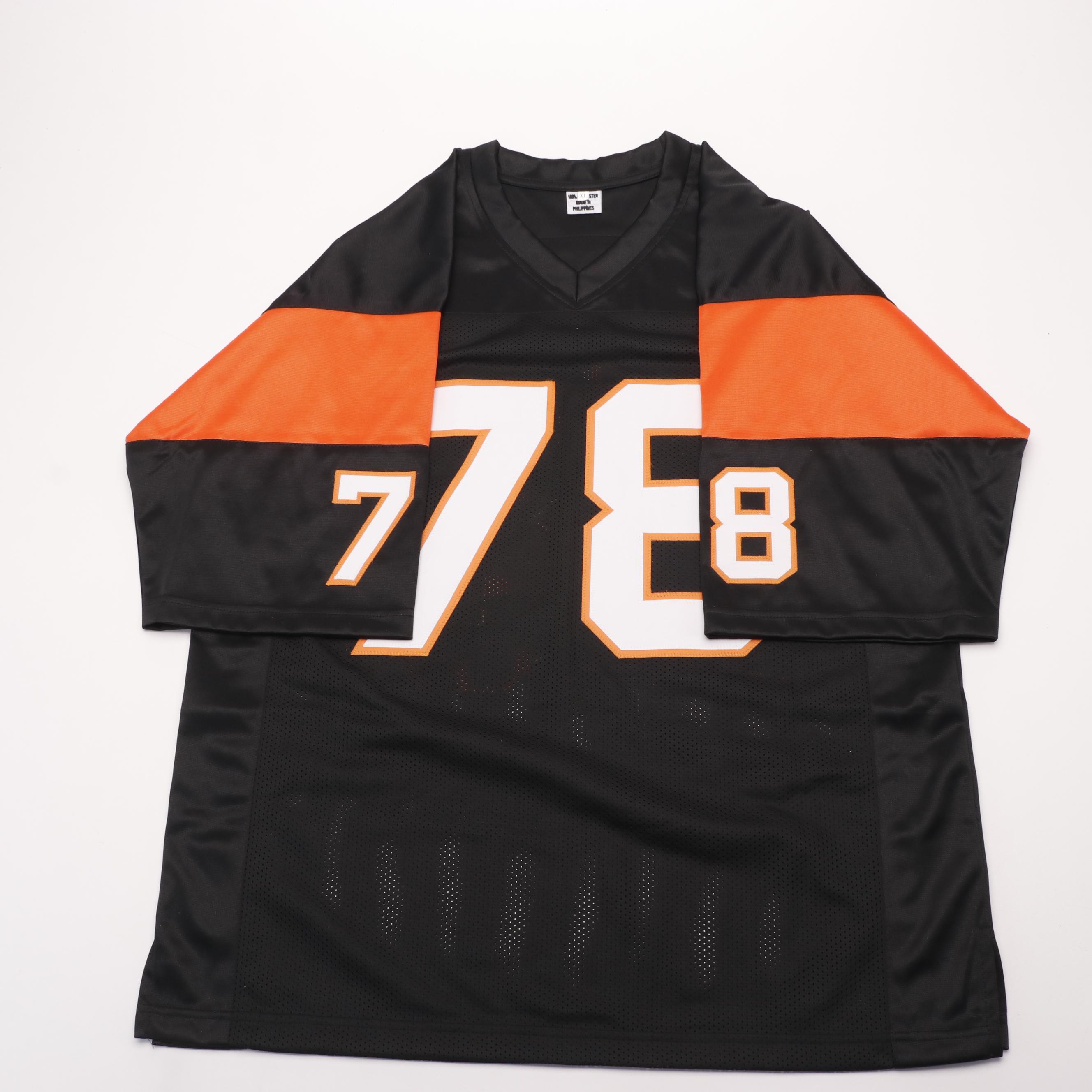 Anthony Muñoz Signed Cincinnati Bengals Football Jersey, Beckett