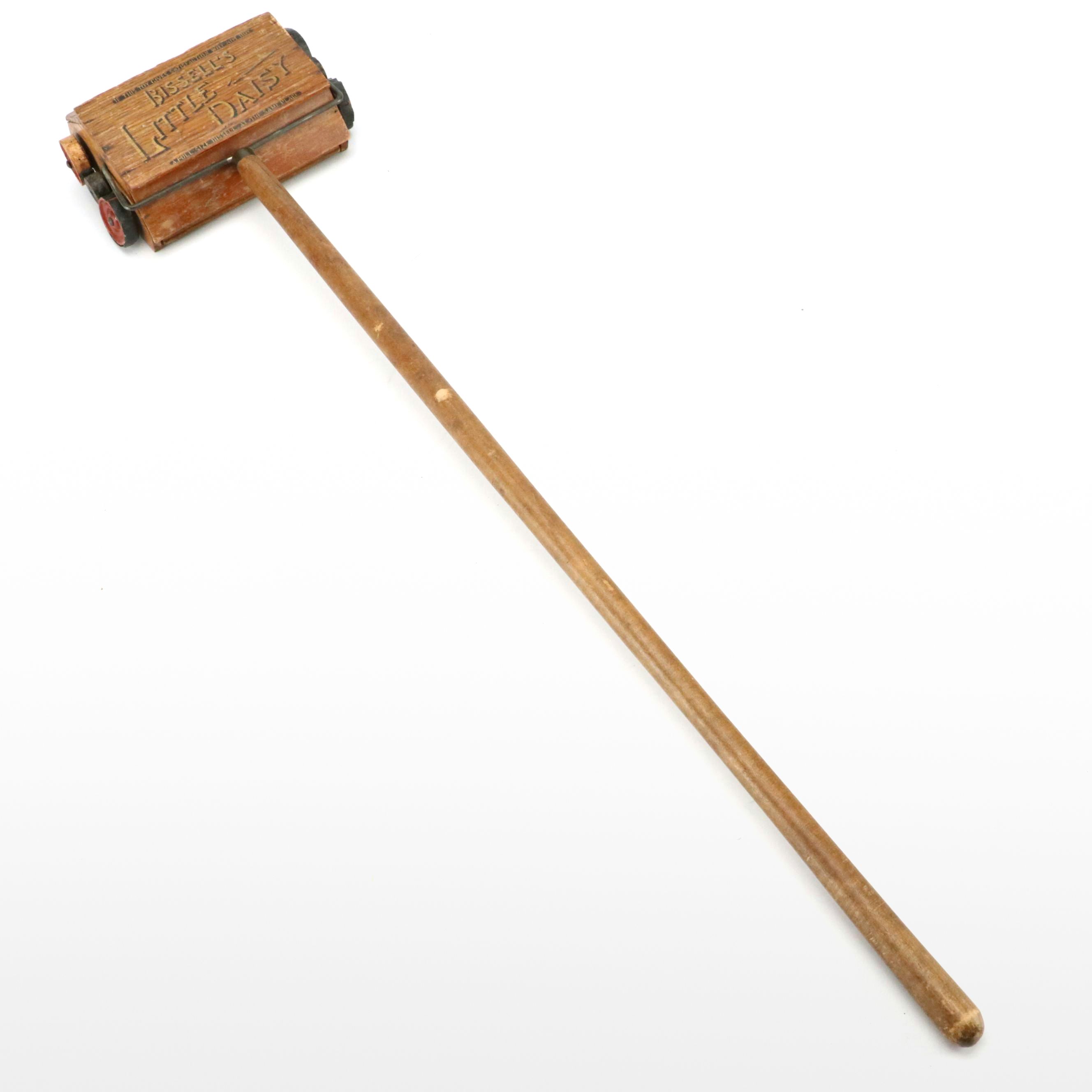 Bissell's Little Daisy Wood Toy Floor Sweeper, Early 20th Century