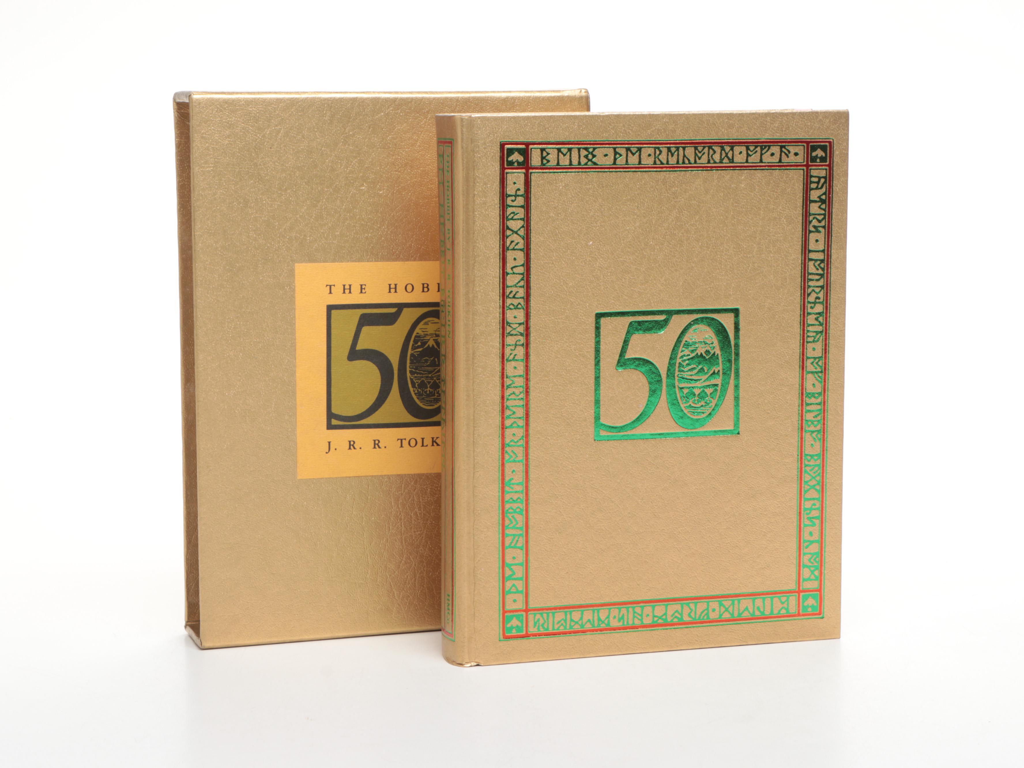 50th Anniversary Edition "The Hobbit" by J. R. R. Tolkien, 1987