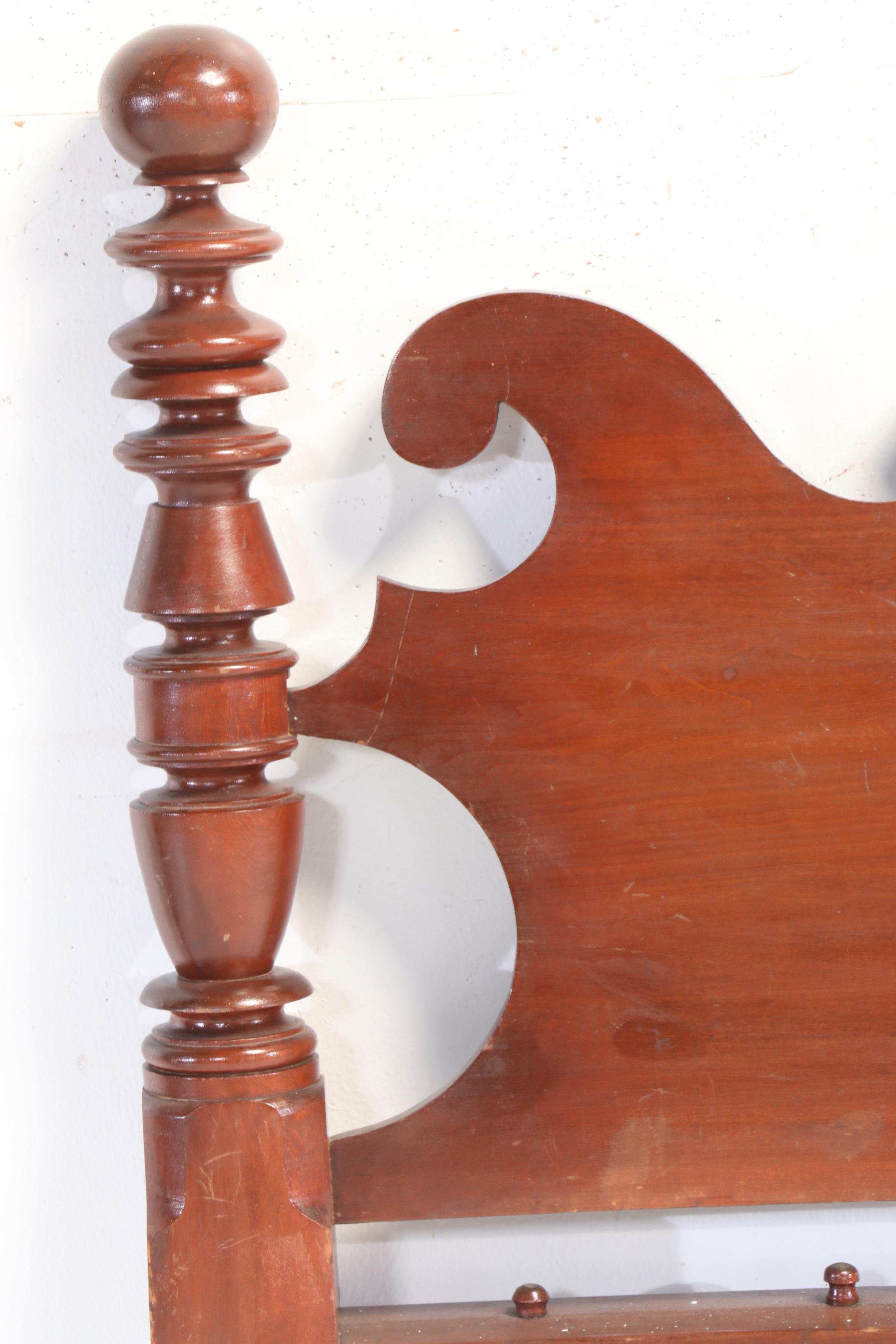 Empire Cherry Rope Bed