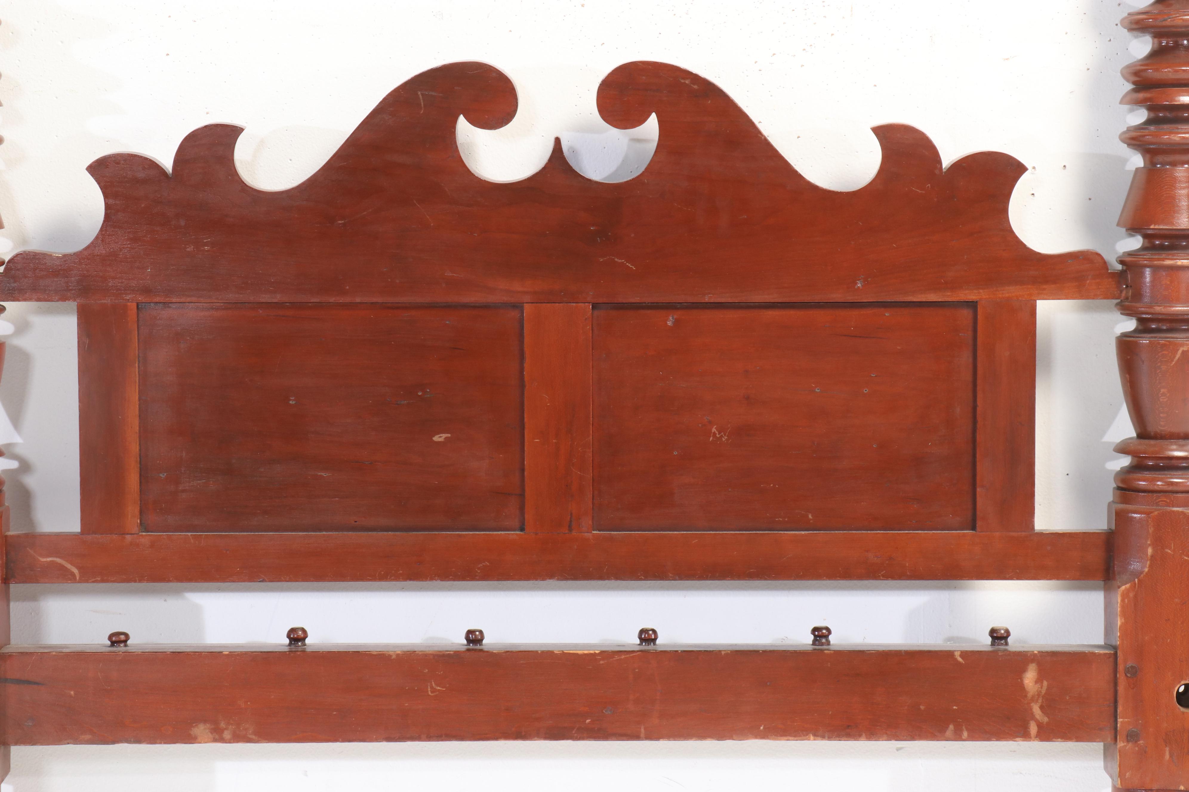 Empire Cherry Rope Bed