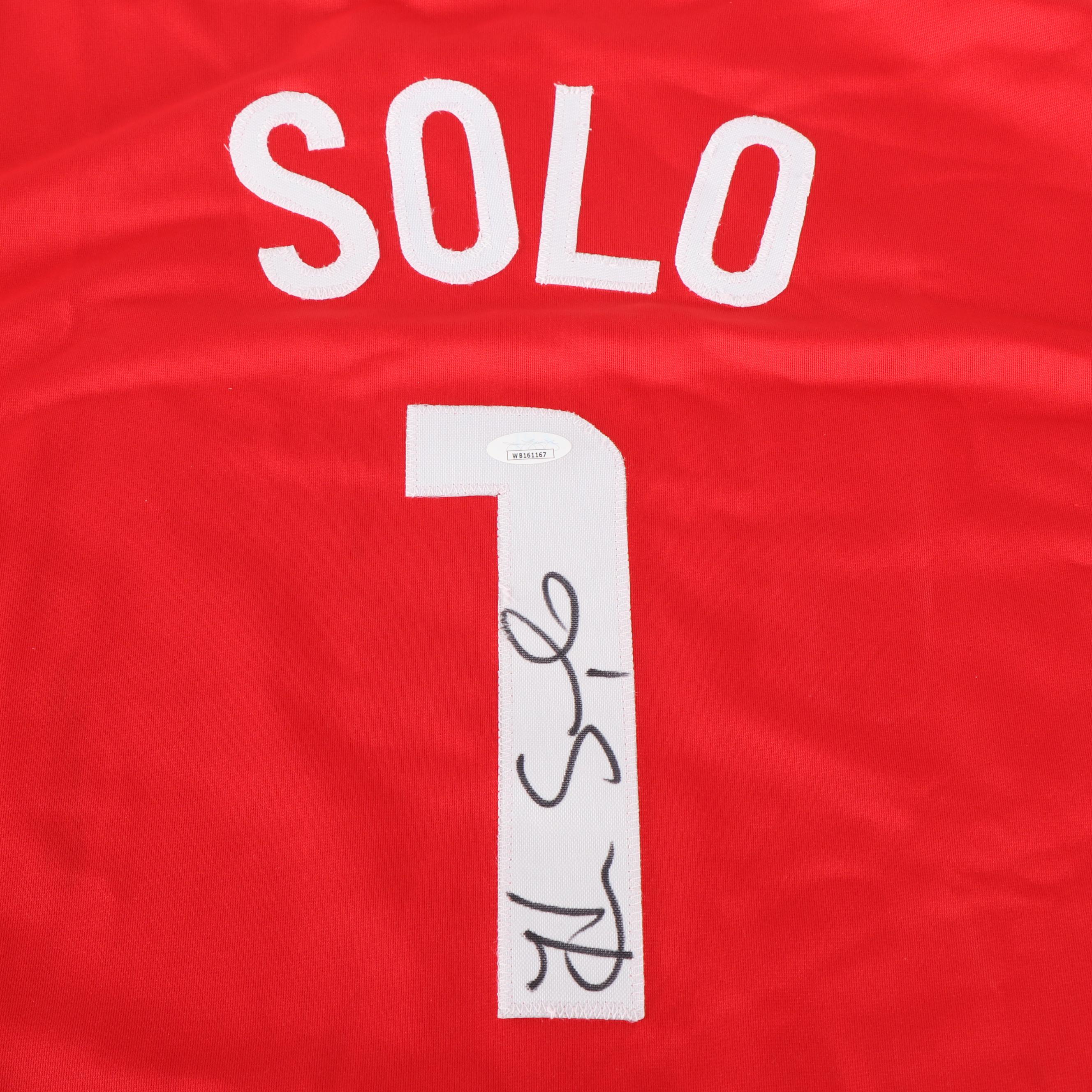 Hope Solo Signed Team USA Soccer Jersey, JSA