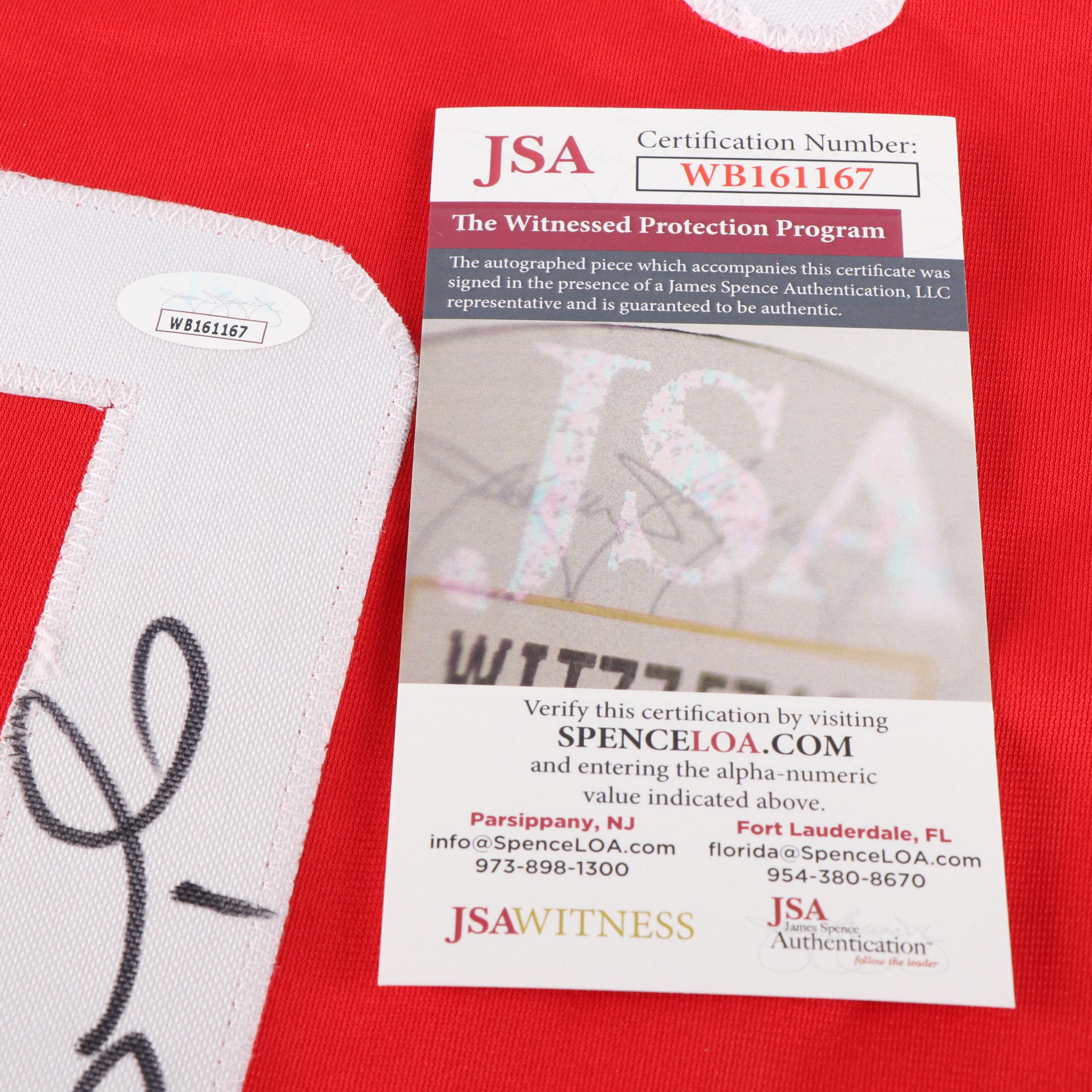 Hope Solo Signed Team USA Soccer Jersey, JSA