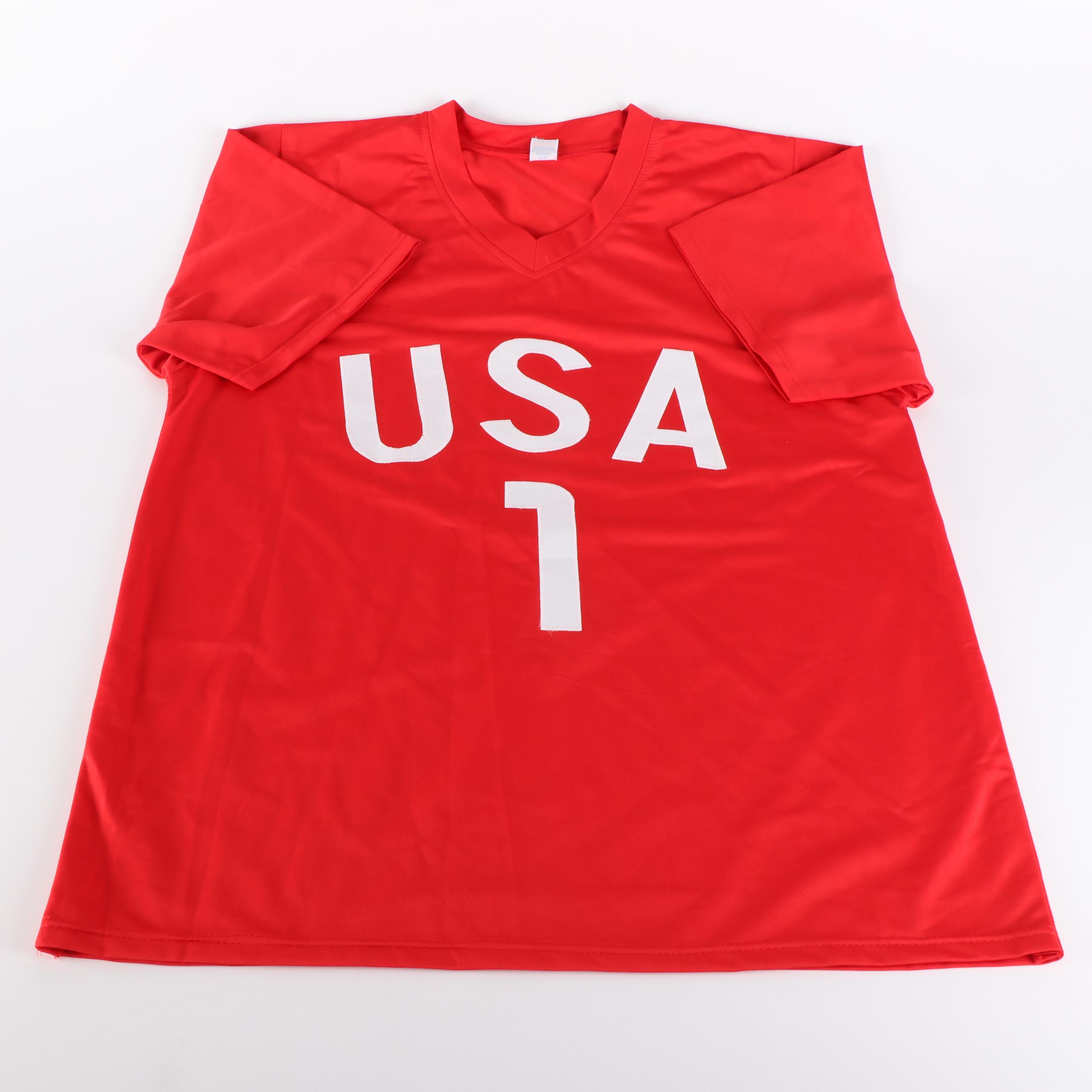 Hope Solo Signed Team USA Soccer Jersey, JSA