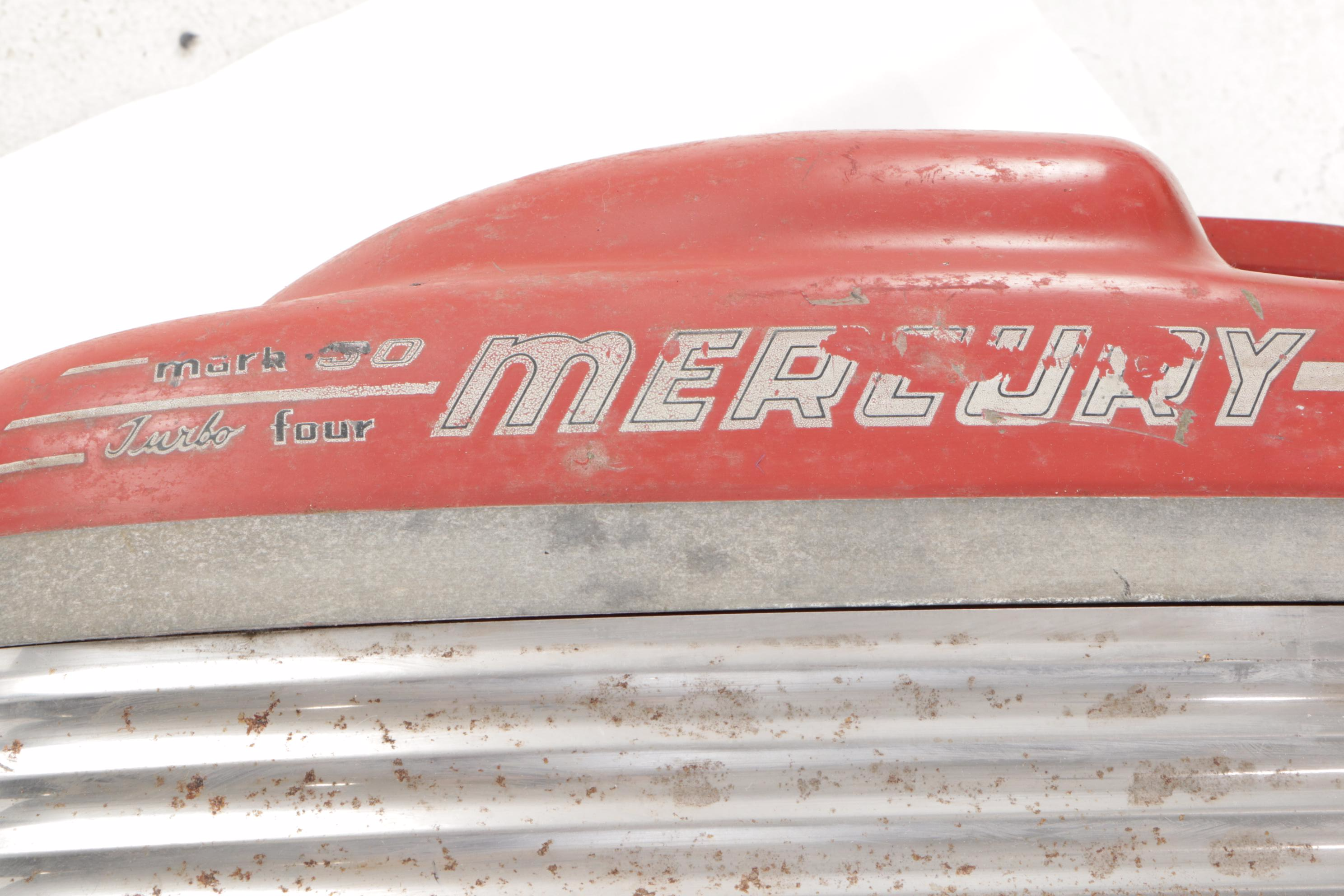 Mercury Mark 30 Turbo Four Outboard Boat Motor, Mid-20th Century